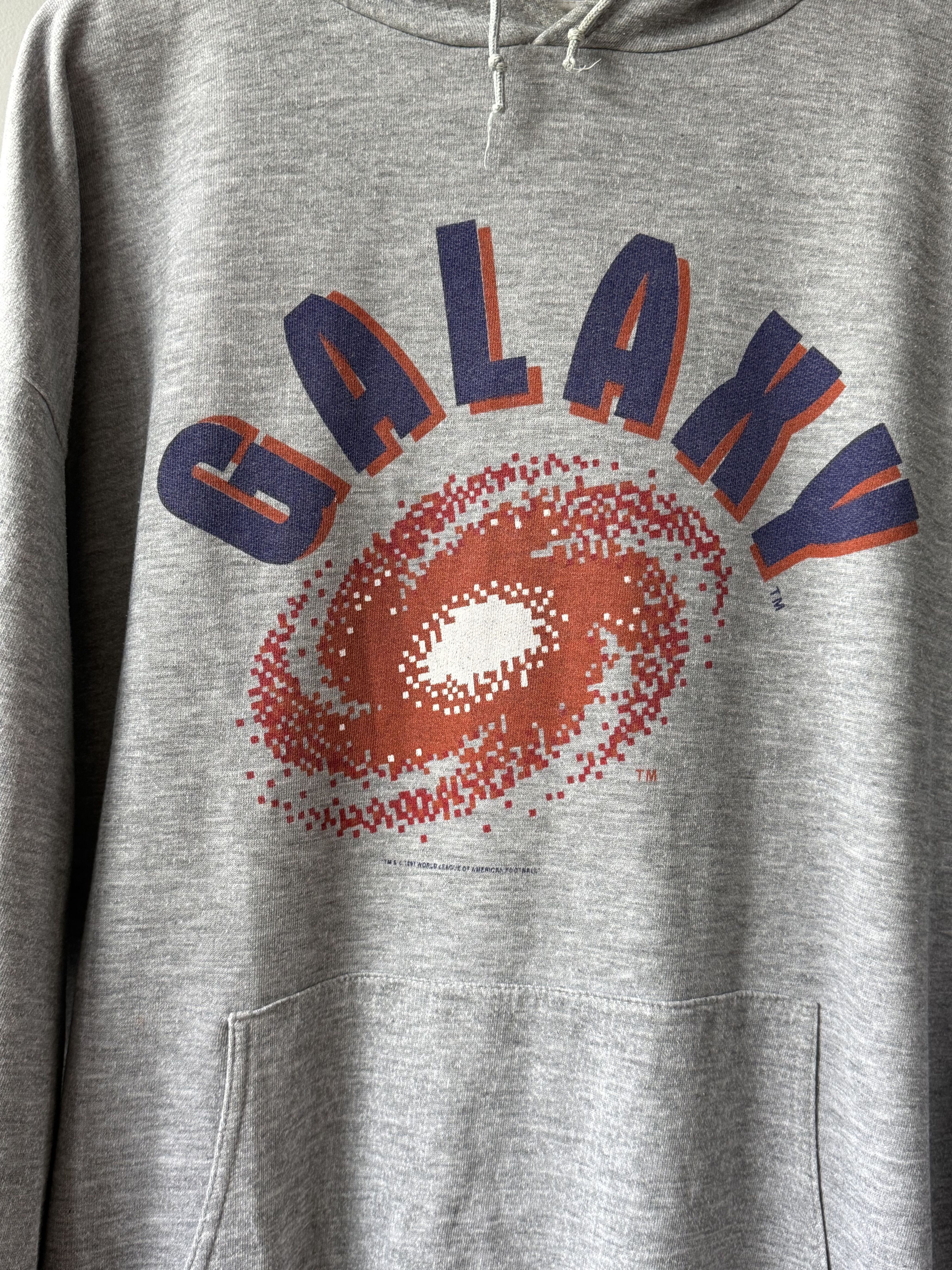 Vintage 1997 Frankfurt Galaxy Twins Apparel American Football Hoodie Size US L / EU 52-54 / 3 - 10 Thumbnail