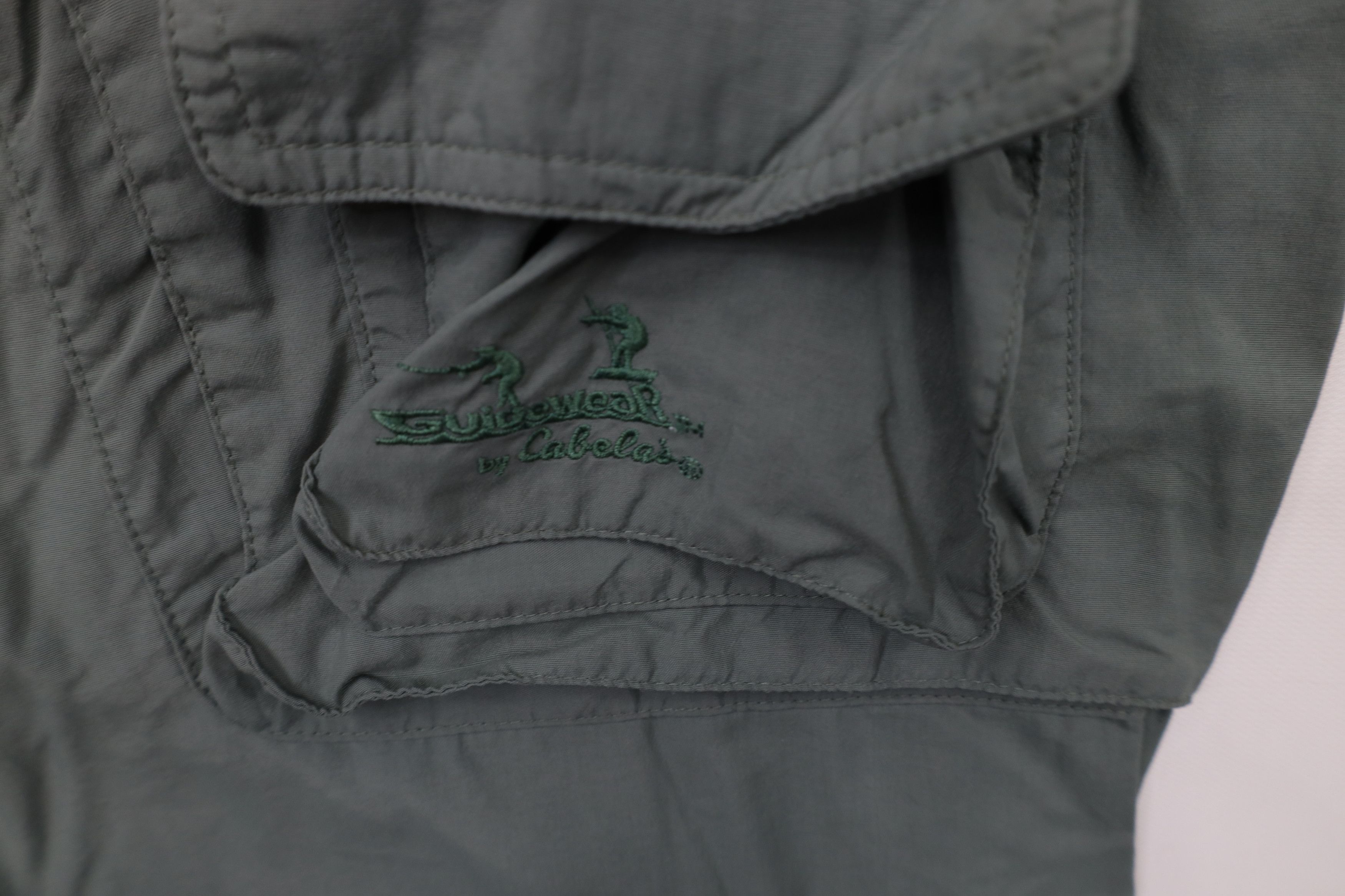 Cabelas × Vintage Vintage Cabelas Guidewear Convertible Cargo Pants Shorts Size US 36 / EU 52 - 6 Thumbnail
