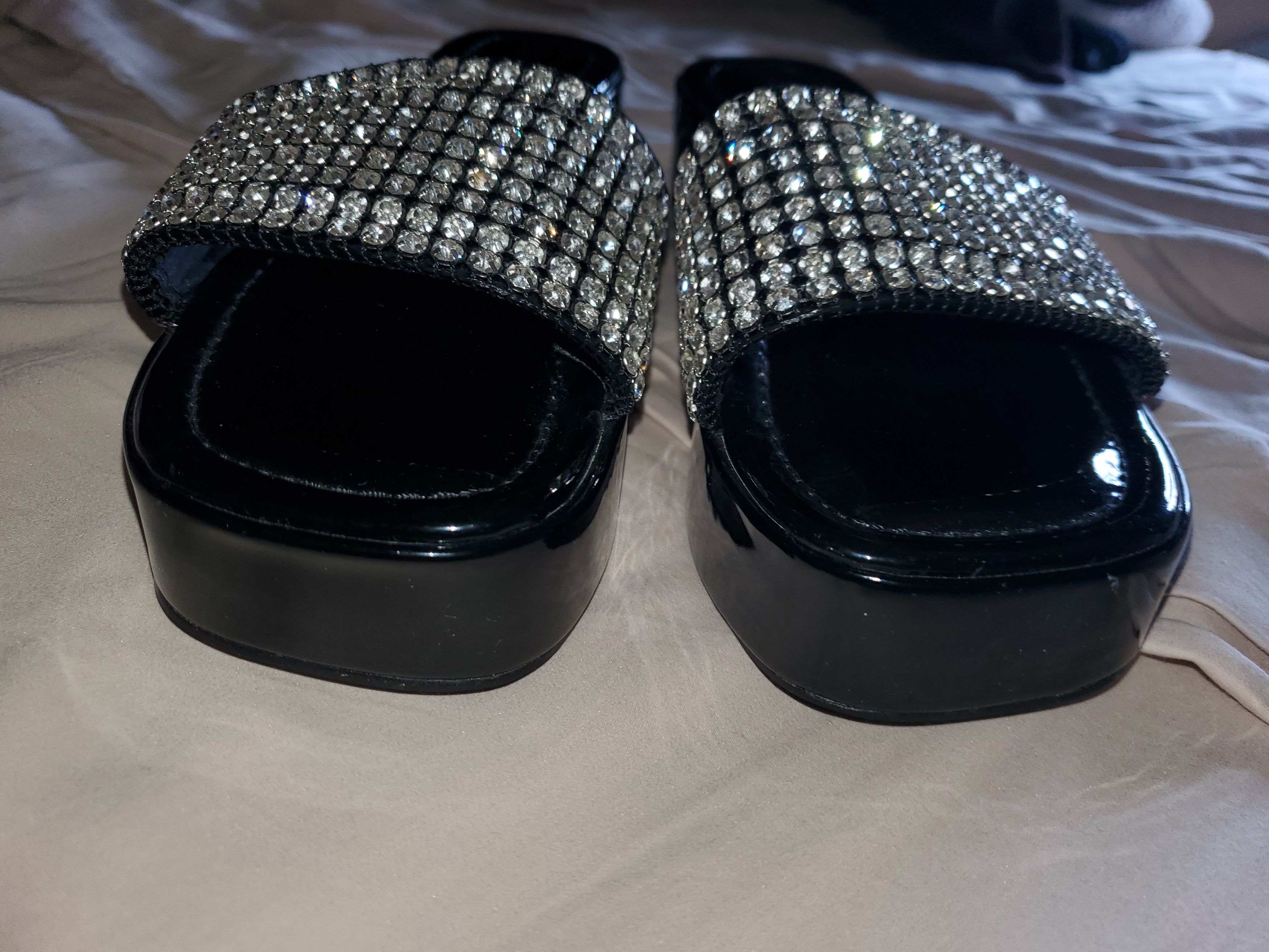 Other Simmi London Platform Sandals w/ Rhinestones (size 7) Size US 7 / IT 37 - 2 Thumbnail