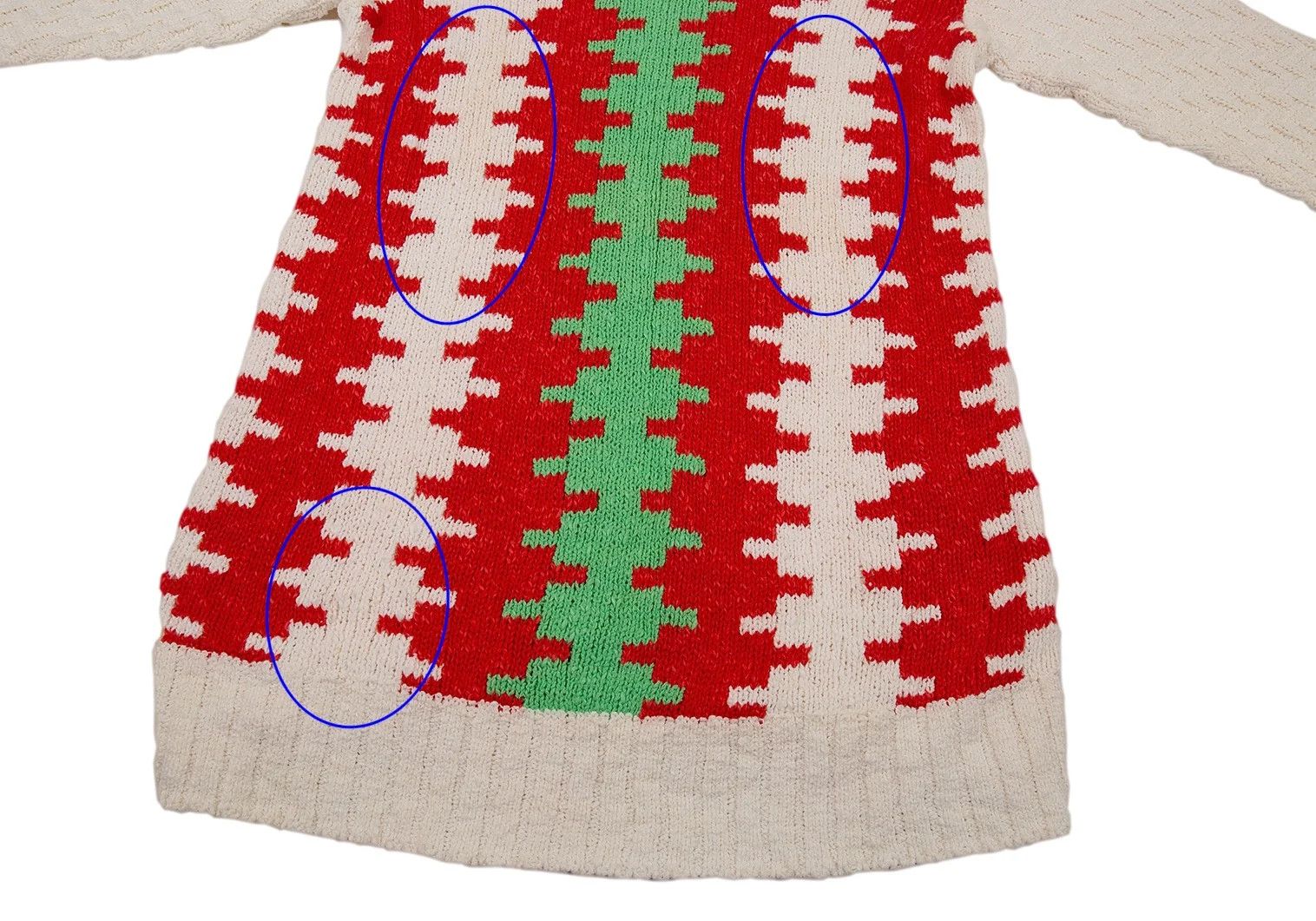 Yohji Yamamoto Yohji Yamamoto Cotton Pattern Knit Sweater Size US M / EU 48-50 / 2 - 7 Thumbnail