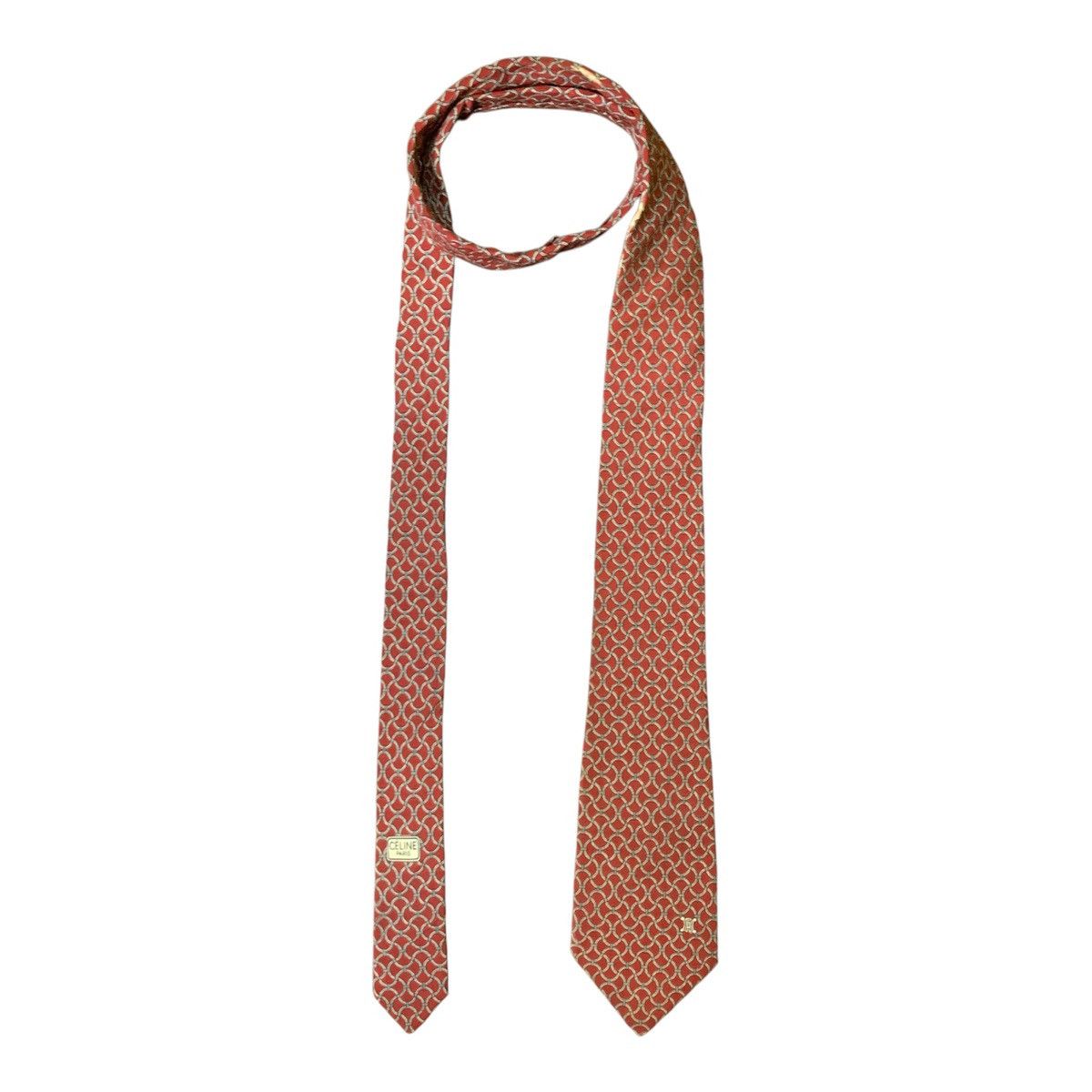 Celine × Designer Rare Design Vintage Celine Paris Ties Size ONE SIZE - 1 Thumbnail