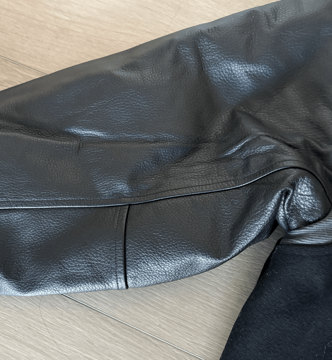 Nike Nike Oversized Wool Destroyer Leather Varsity Jacket Black Size S / US 4 / IT 40 - 4 Thumbnail