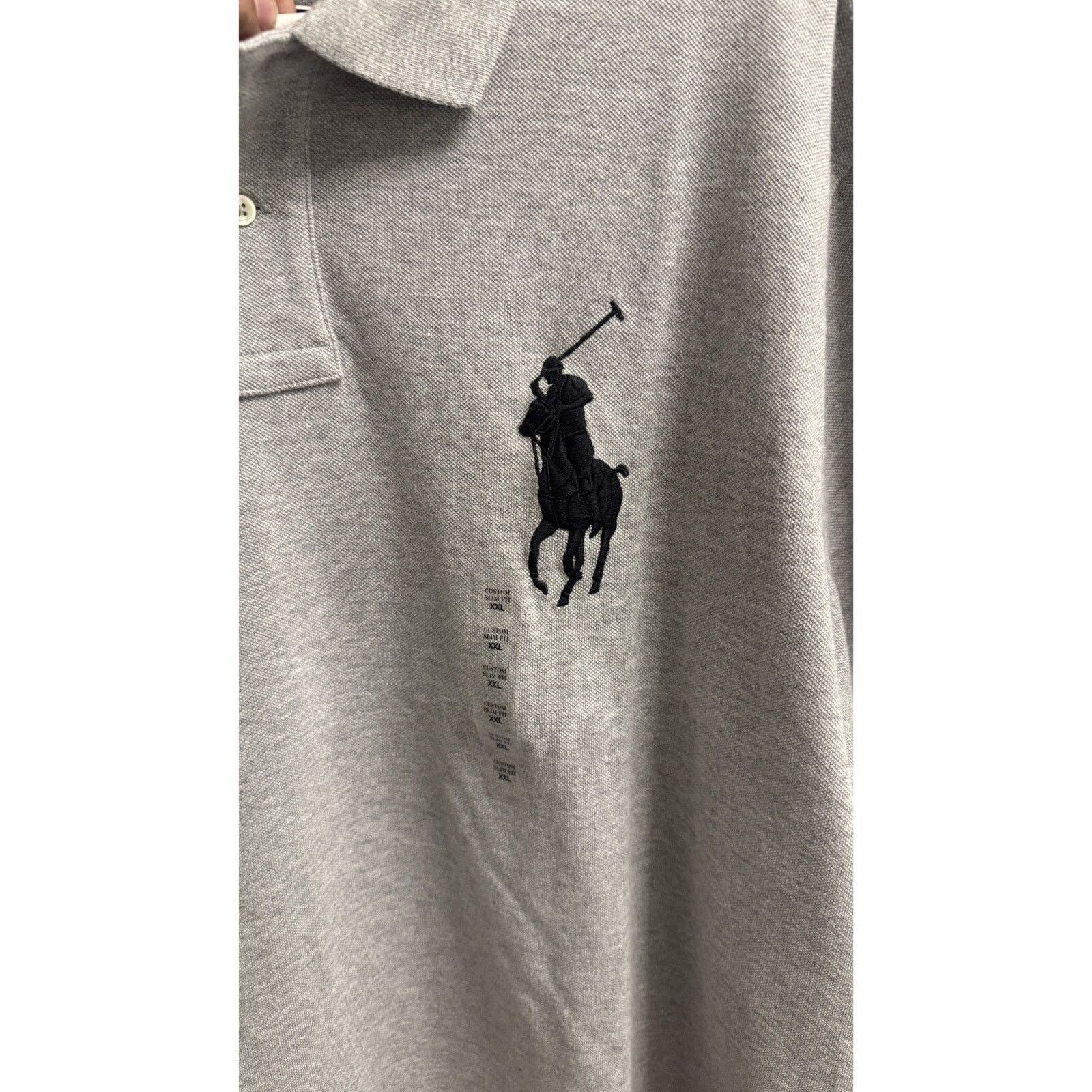 Polo Ralph Lauren Polo Ralph Lauren Big Pony Custom Slim Fit Mesh Polo Shirt Size US M / EU 48-50 / 2 - 3 Thumbnail
