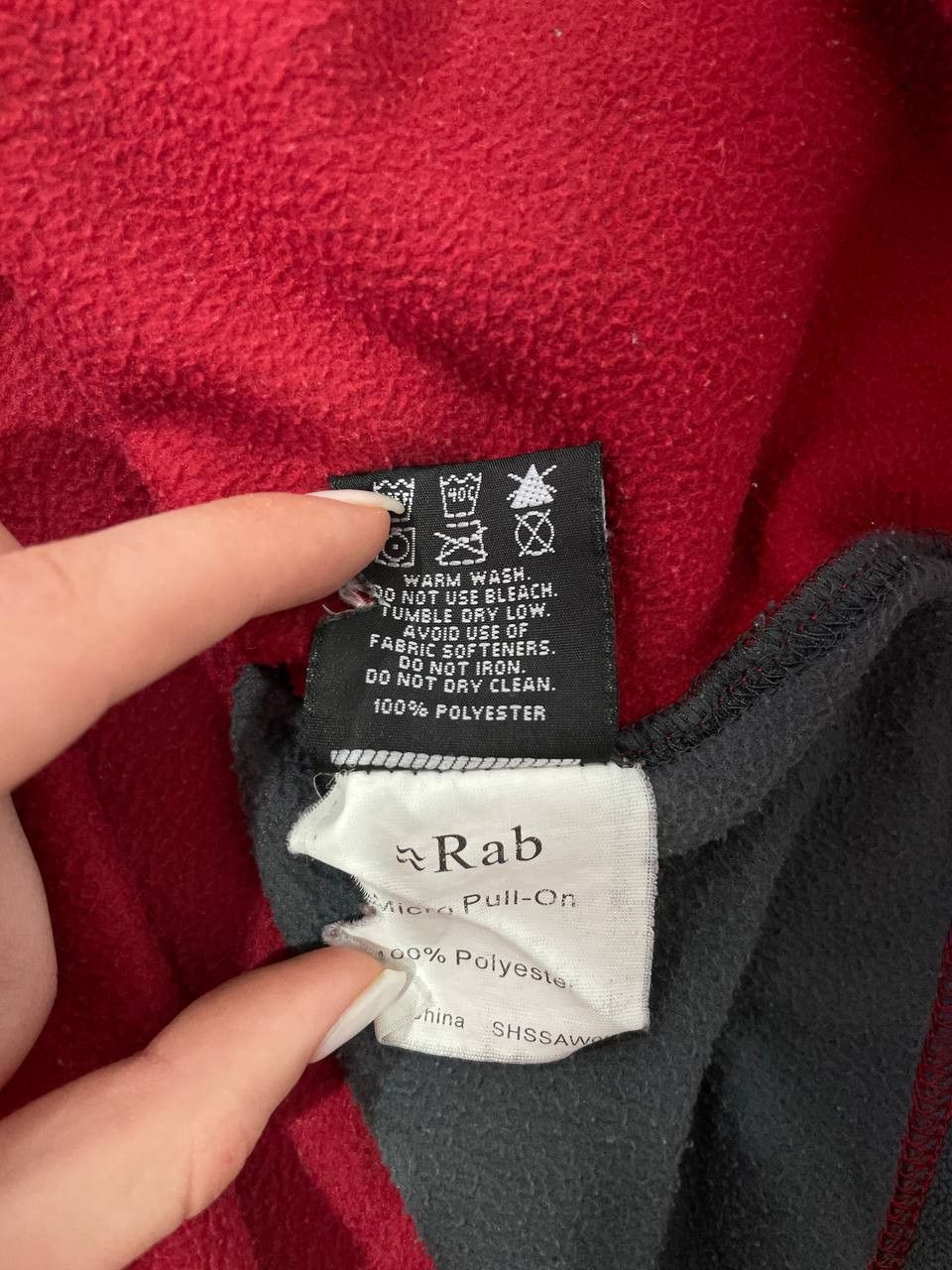 Rab Men's Rab Polartec Fleece Sweater, Size L, Red Gorpcore Trek Size US L / EU 52-54 / 3 - 9 Thumbnail