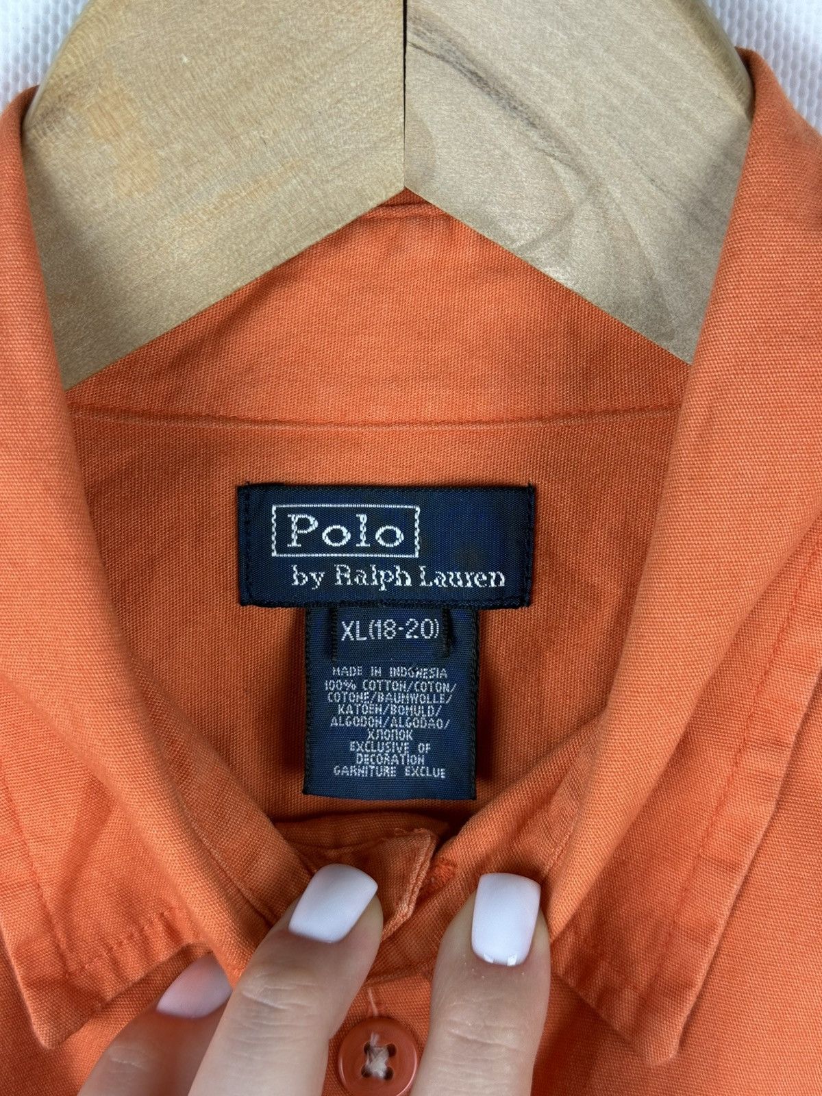Polo Ralph Lauren Polo By Ralph Lauren RLPC Marine Long Sleeve Button Up Shirt Size US S / EU 44-46 / 1 - 9 Thumbnail