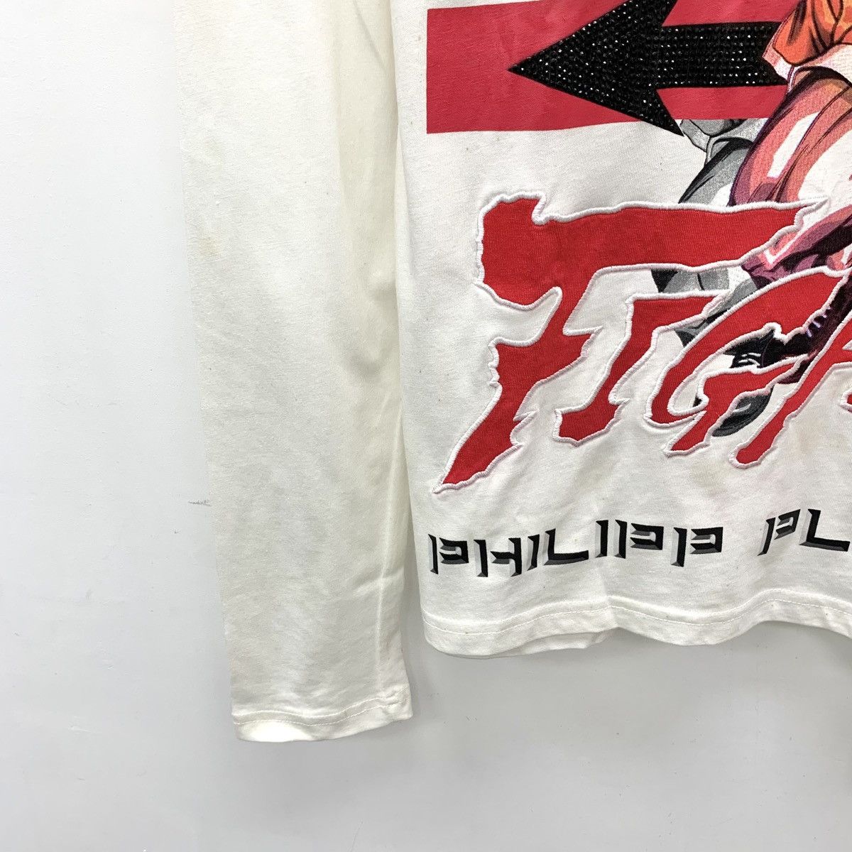 Philipp Plein Philipp Plein White Cartoon Print Long Sleeve T-Shirt K26Wx Size US M / EU 48-50 / 2 - 4 Thumbnail