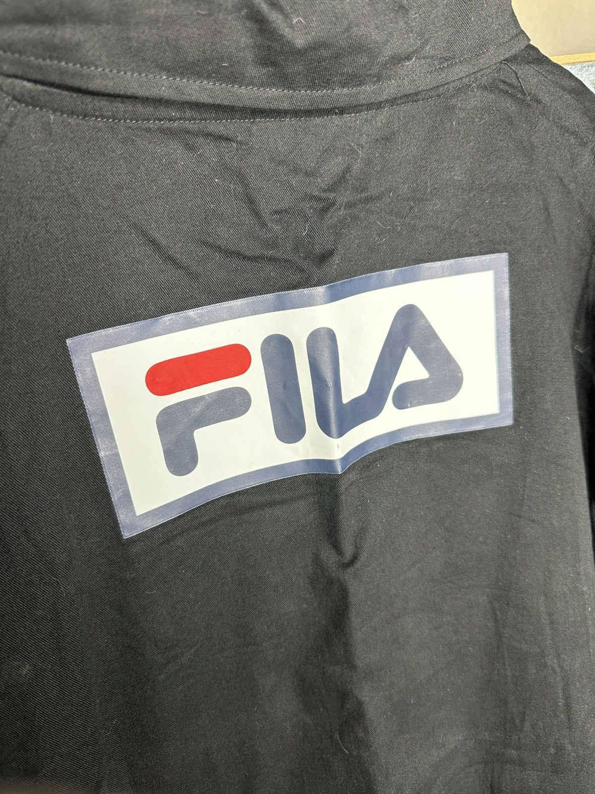 Fila 2012-13 Oldham Athletic Fila Football Soccer Drill Top Size US L / EU 52-54 / 3 - 8 Thumbnail