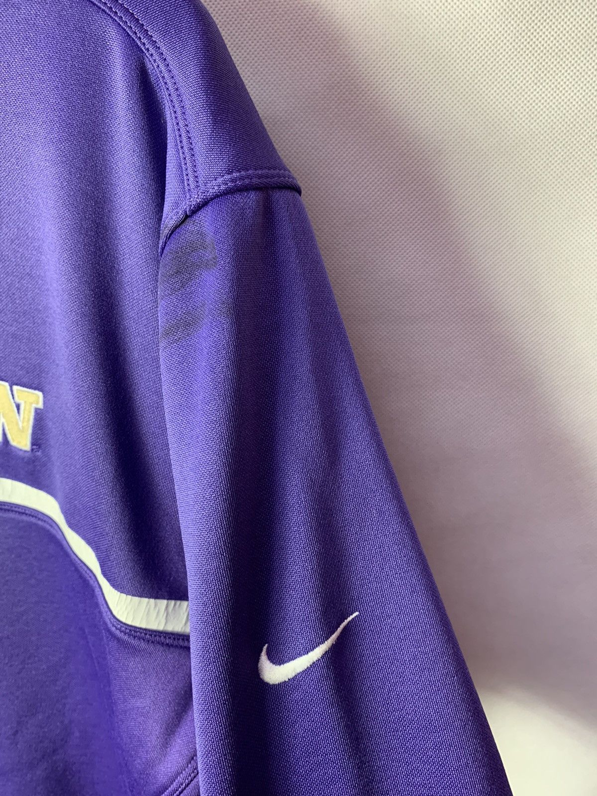 Nike ✔️Nike Washington Huskies Halfzipper Sweater Size US L / EU 52-54 / 3 - 5 Thumbnail
