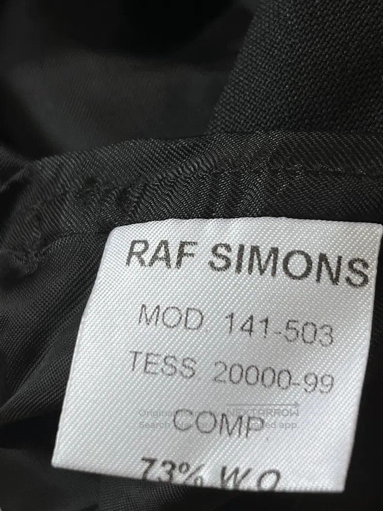 Raf Simons Raf simons Black suit vest Size 46R - 6 Thumbnail