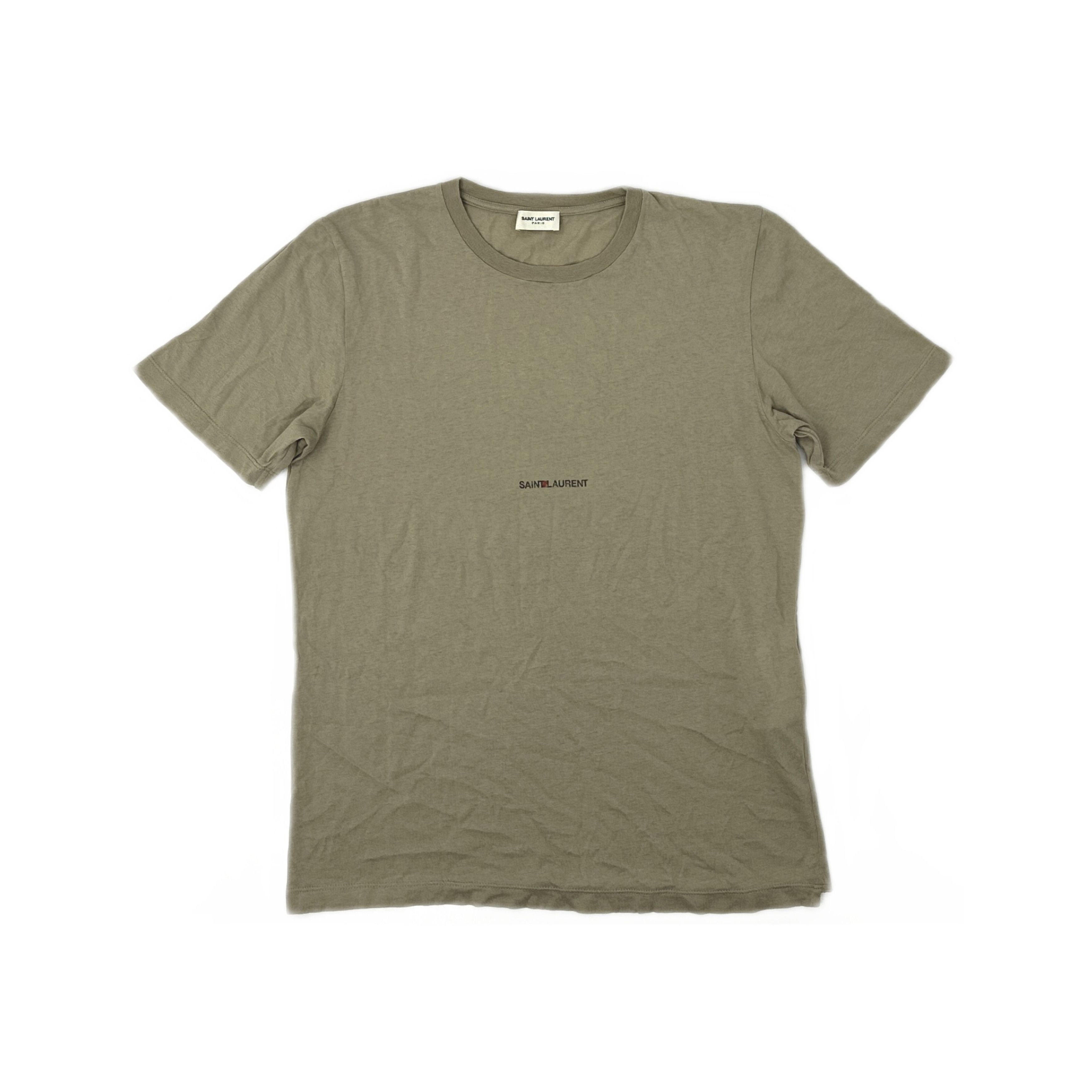 Saint Laurent Paris Saint Laurent Logo T-Shirt Size XS Size XS / US 0-2 / IT 36-38 - 1 Thumbnail