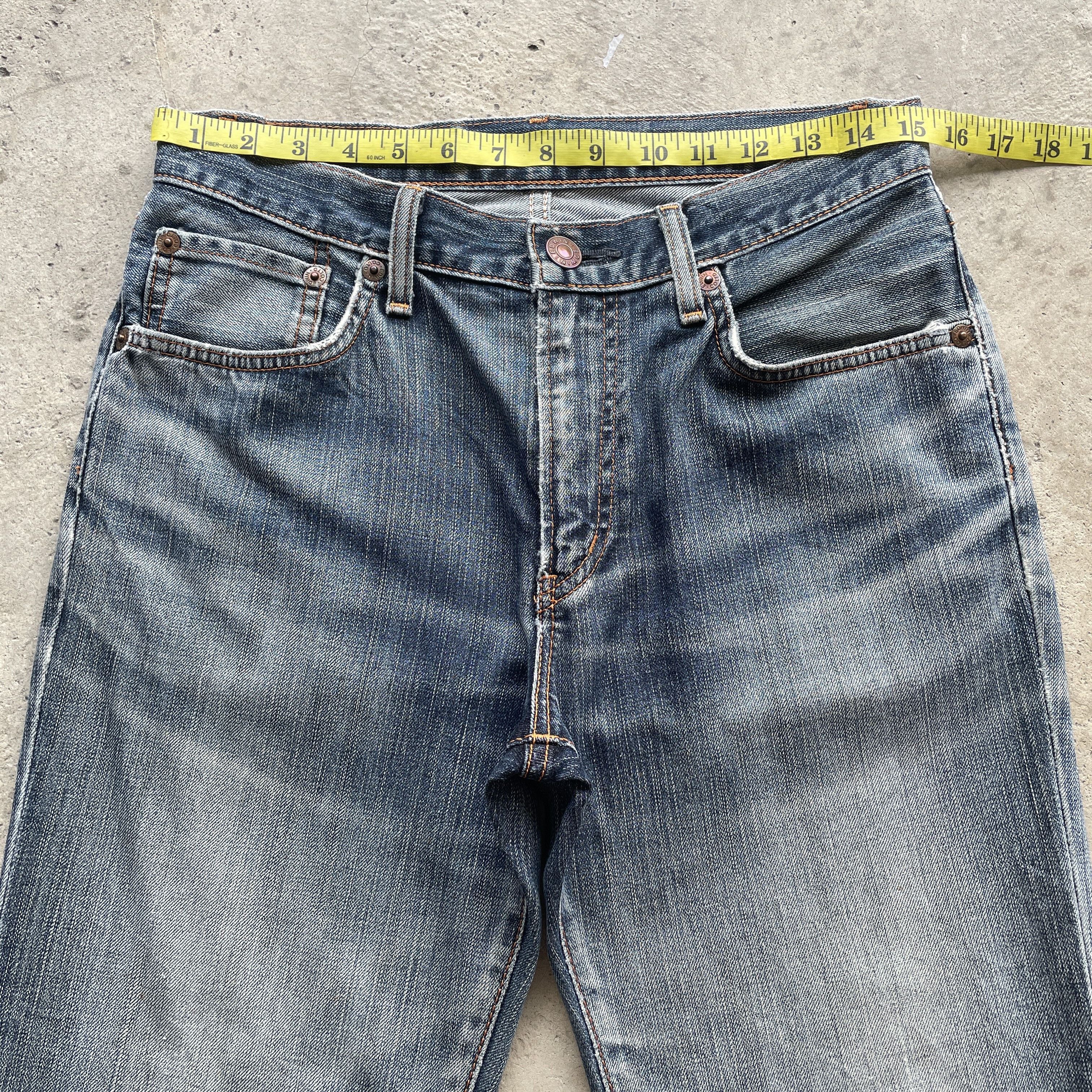Japanese Brand VINTAGE EDWIN 502 DISTRESSED FADED JAPAN JEANS PANTS W30 Size US 30 / EU 46 - 5 Thumbnail