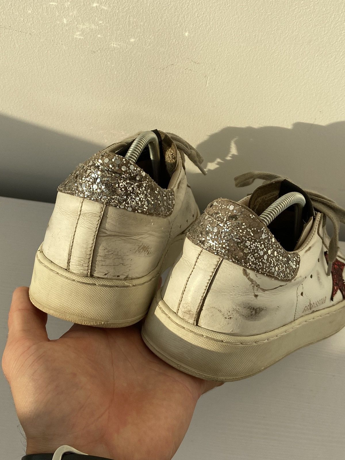 Golden Goose GOLDEN GOOSE DELUXE Superstar Vibram Classic Fade Sneakers Size US 9 / IT 39 - 11 Thumbnail