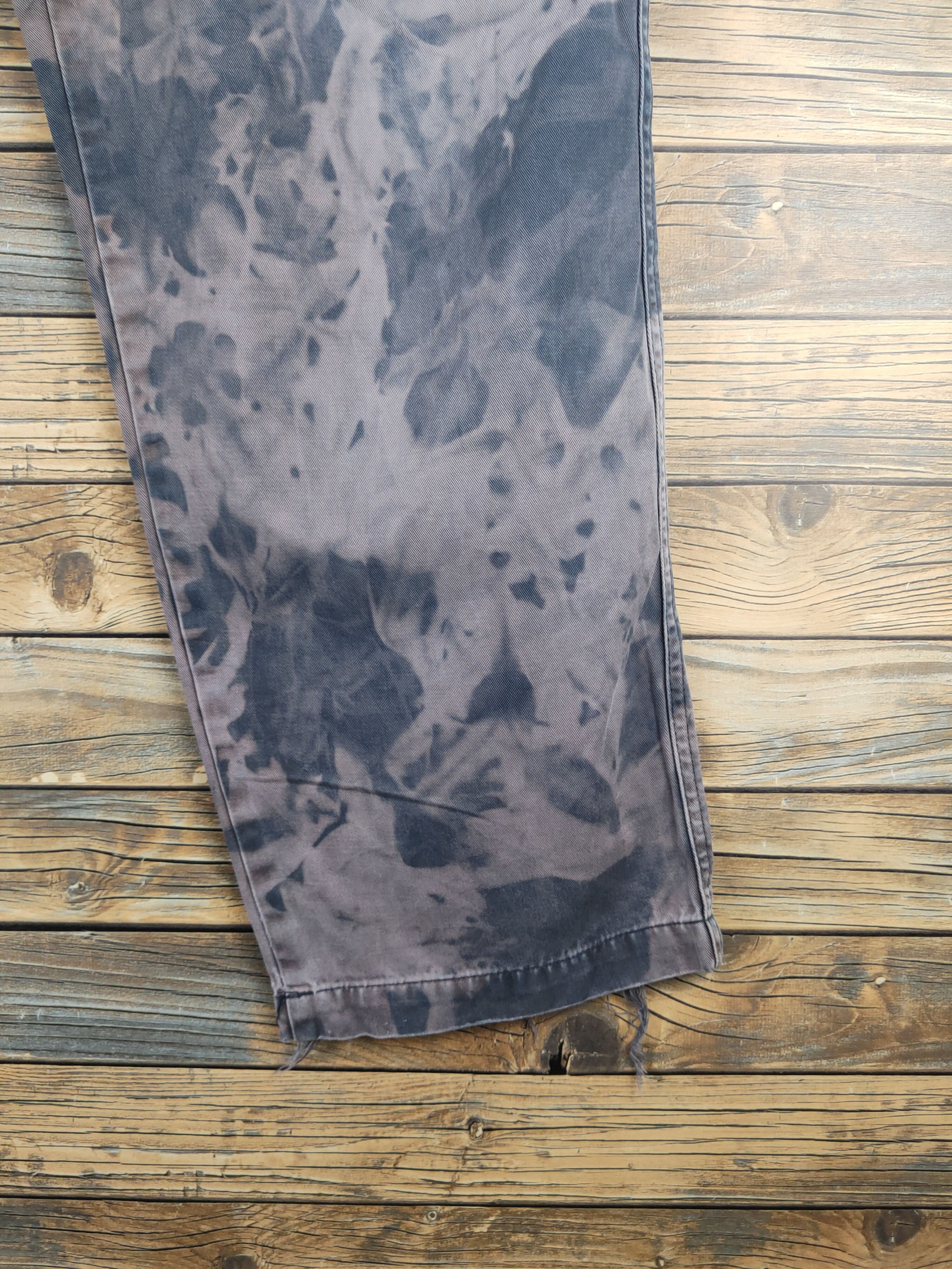 Japanese Brand DL Gin Washi acid wash Multipocket Cargo Pants #sp46-250T Size US 34 / EU 50 - 6 Thumbnail