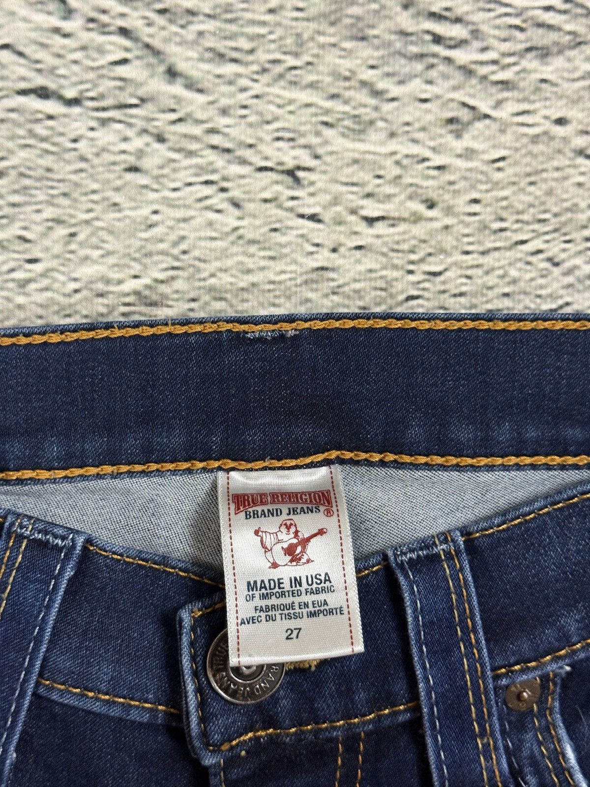 True Religion True Religion vintage skinny jeans slim Stella stitching Size 27" / US 4 / IT 40 - 9 Thumbnail