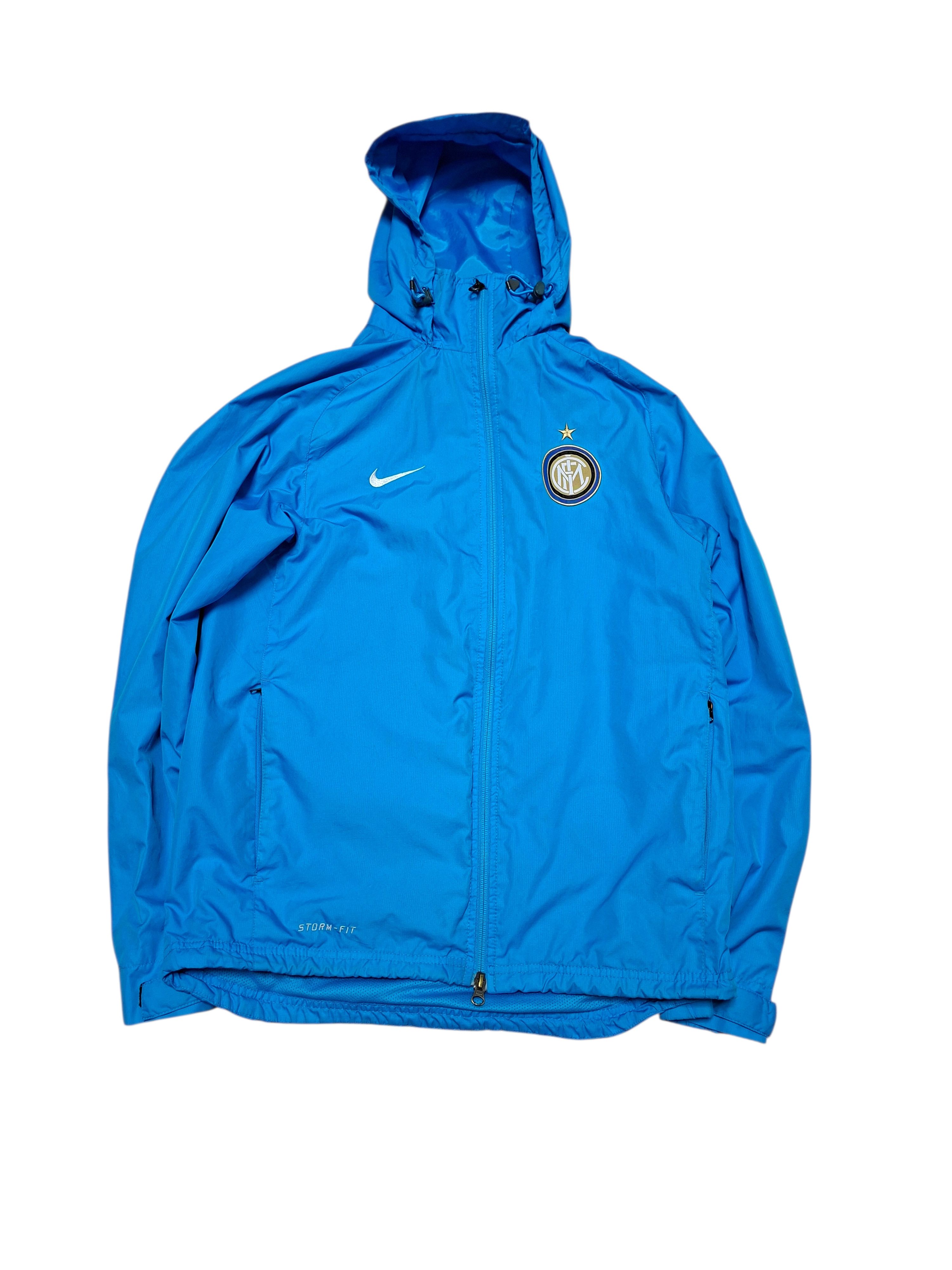 Nike INTER MILAN NIKE VINTAGE 2011 NYLON SOCCER TRACK JACKET Size US M / EU 48-50 / 2 - 1 Thumbnail
