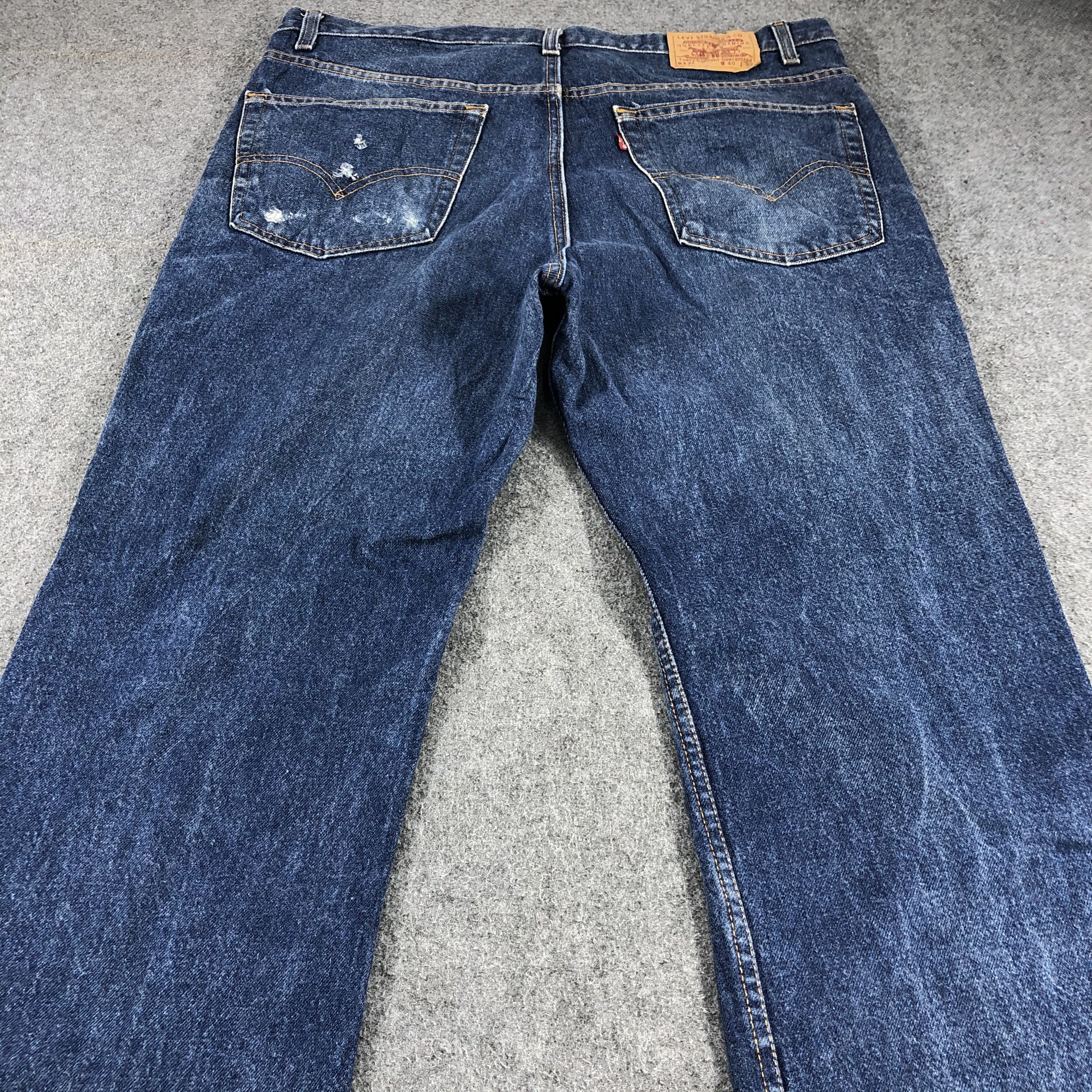Levi's × Vintage Vintage 90s Levis 517 Flared Denim Jeans-JM809 Size US 40 / EU 56 - 4 Thumbnail