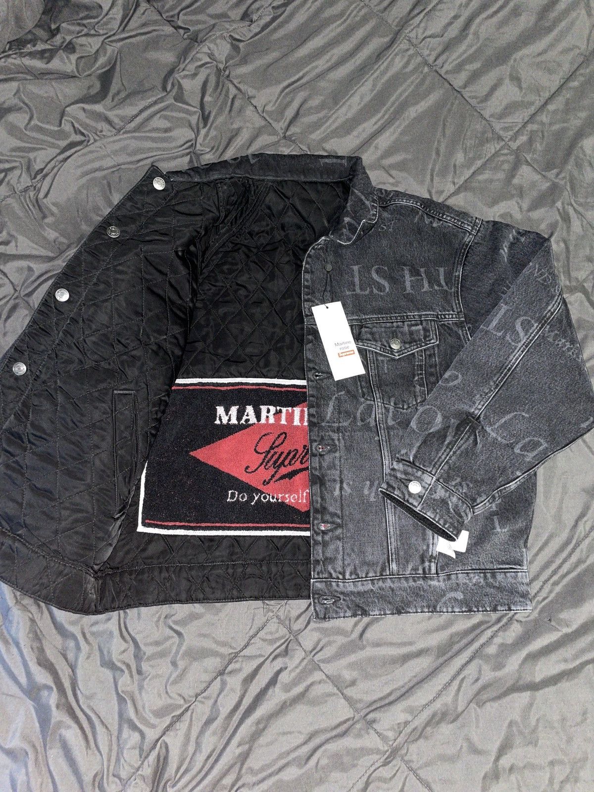 Martine Rose × Supreme Supreme Martine Rose Reversible Trucker Jacket Size US L / EU 52-54 / 3 - 4 Thumbnail