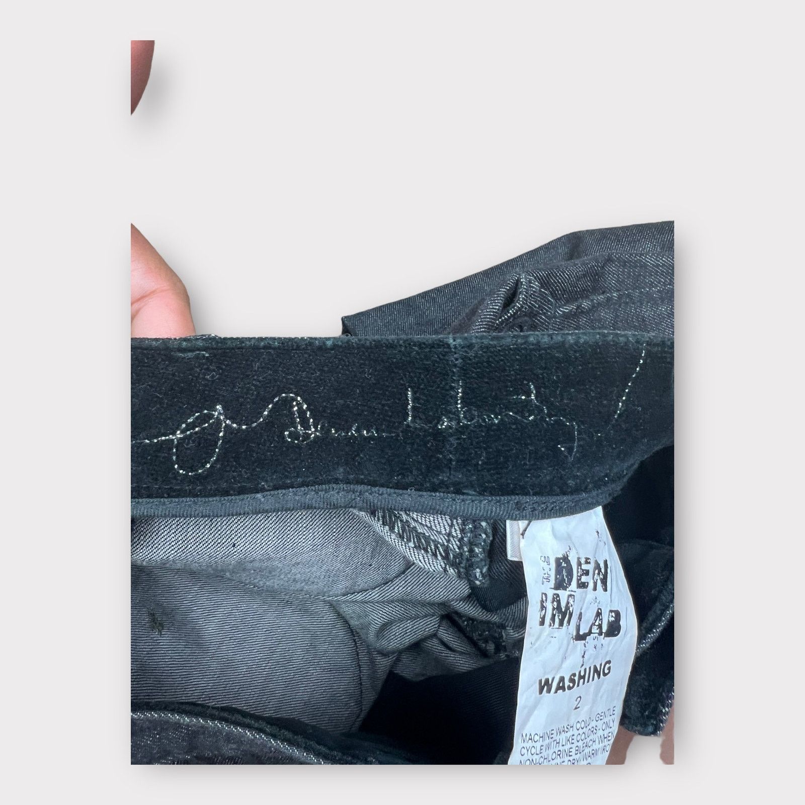 Express Express | Vintage Y2K Embellished Ultra Low Rise Jeans | 2 Size 26" / US 2 / IT 38 - 13 Thumbnail