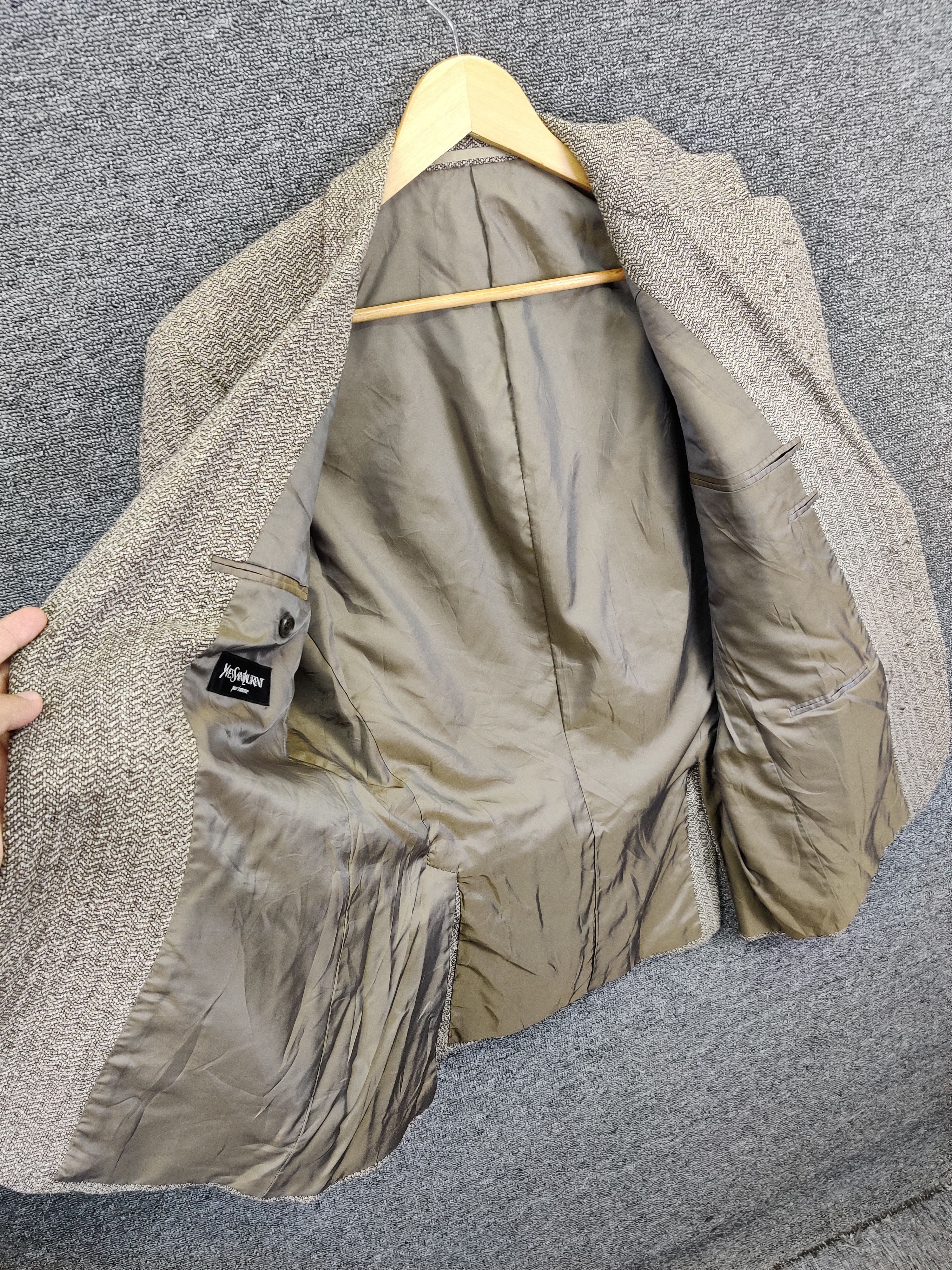 Yves Saint Laurent Vintage 90s Yves Saint Laurent Single Breasted Blazer Size US M / EU 48-50 / 2 - 8 Thumbnail