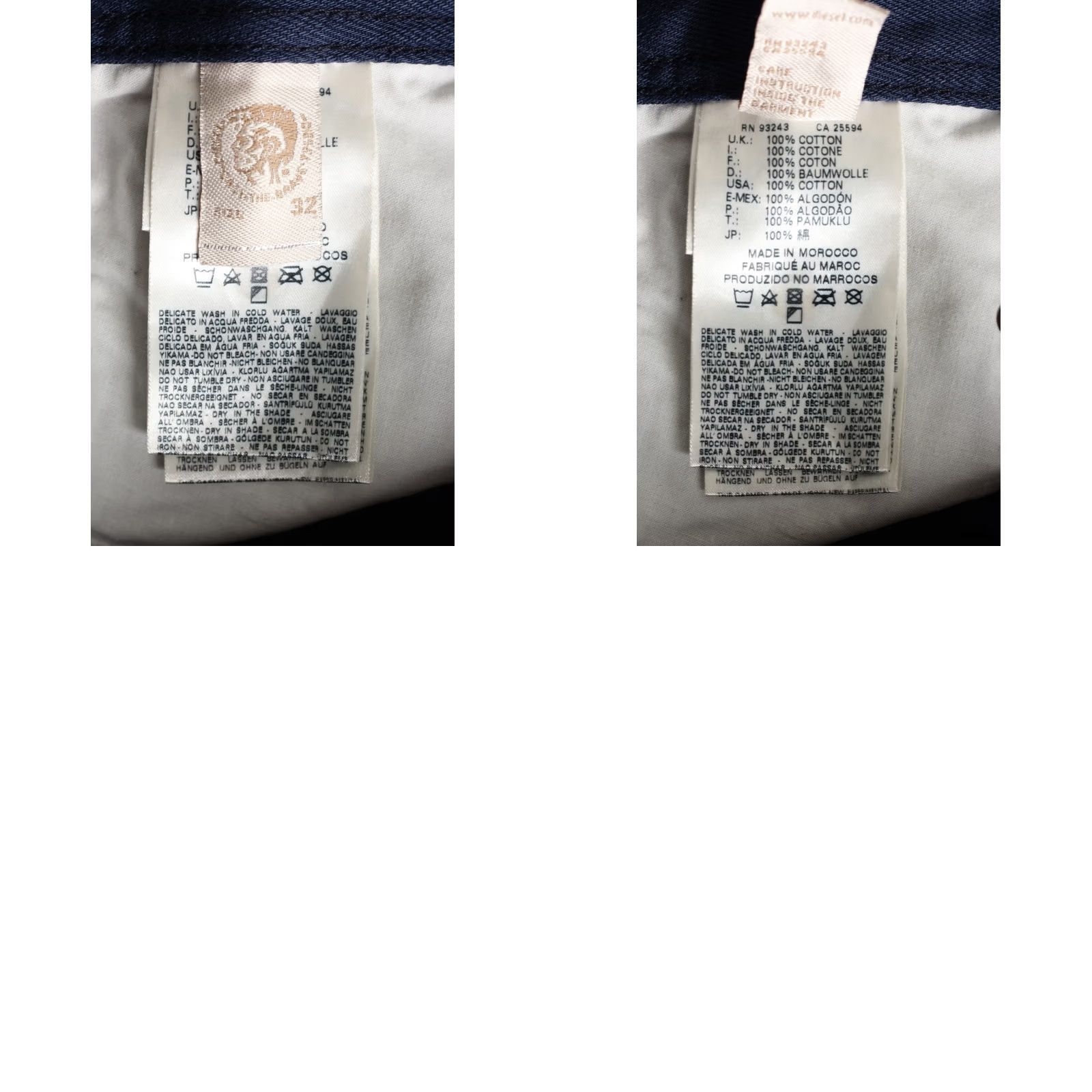 Diesel DIESEL DARRON 008QU Jeans Men W32 L32 Regular Slim Tapered Blue 5-Pocket Denim Jeans Mens Size US 32 / EU 48 - 8 Thumbnail