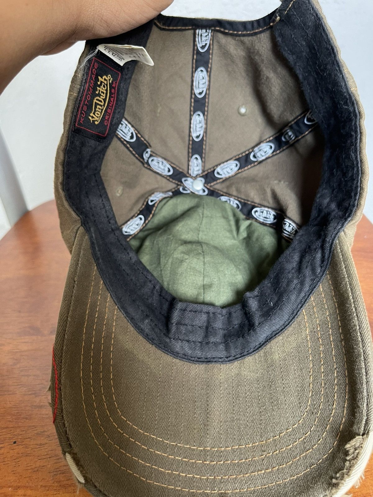 Vintage × Von Dutch Von Duct Patches Embroidered Hats Size ONE SIZE - 3 Thumbnail