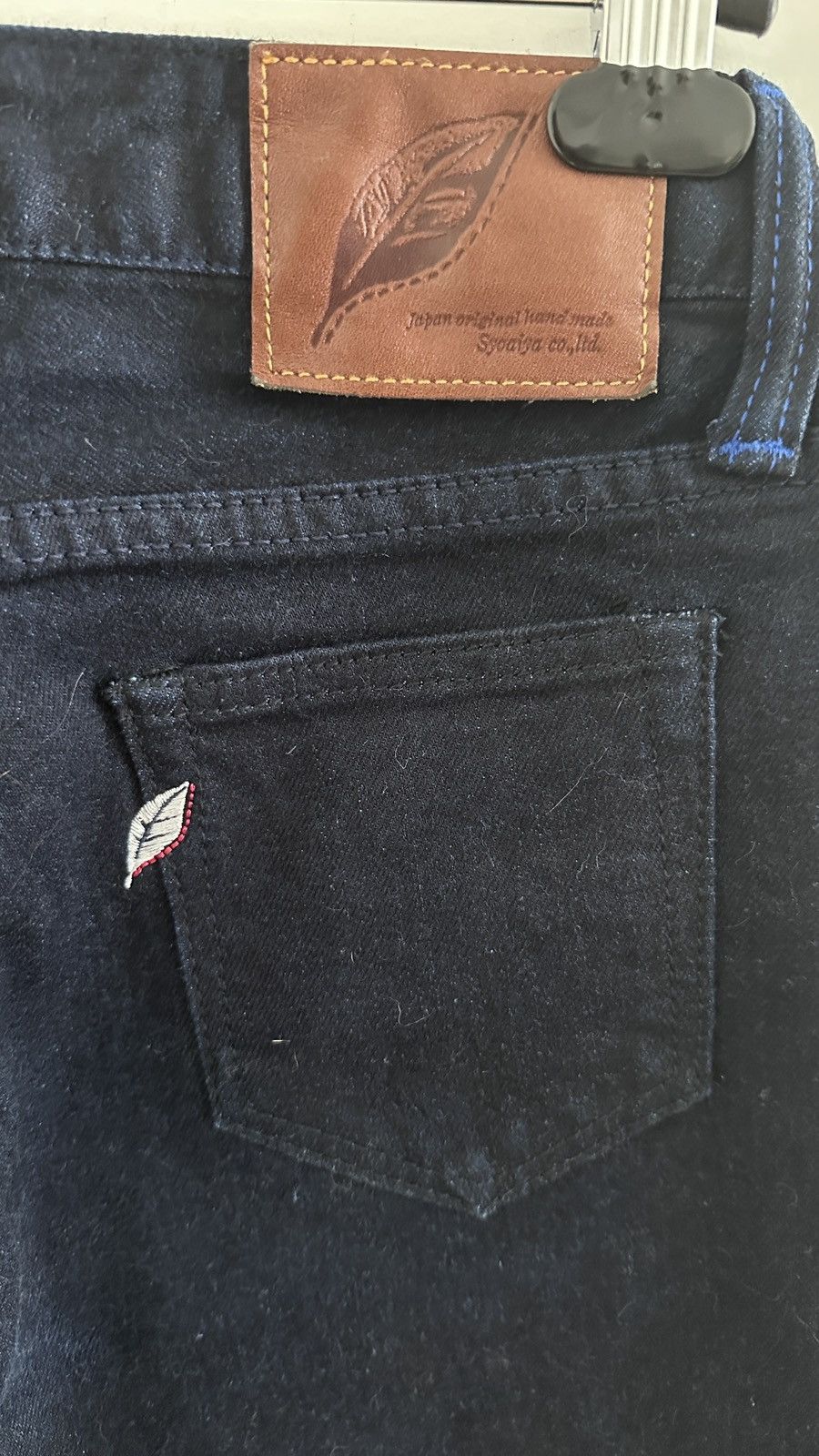Pure Blue Japan Pure Blue Japan Women’s skinny stretch jean 1069 cobalt blue Size 22" - 3 Thumbnail