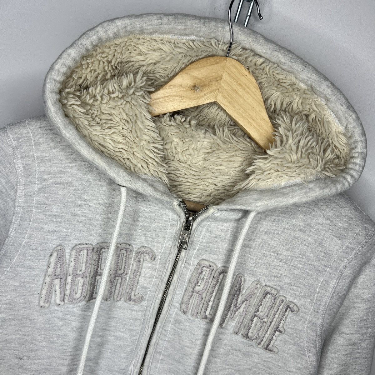 If Six Was Nine × Japanese Brand × Le Grande Bleu (L.G.B.) Vintage Fur Hoodie Aber If6was9 LGB Style Sweatshirt Y2K Size M / US 6-8 / IT 42-44 - 3 Thumbnail