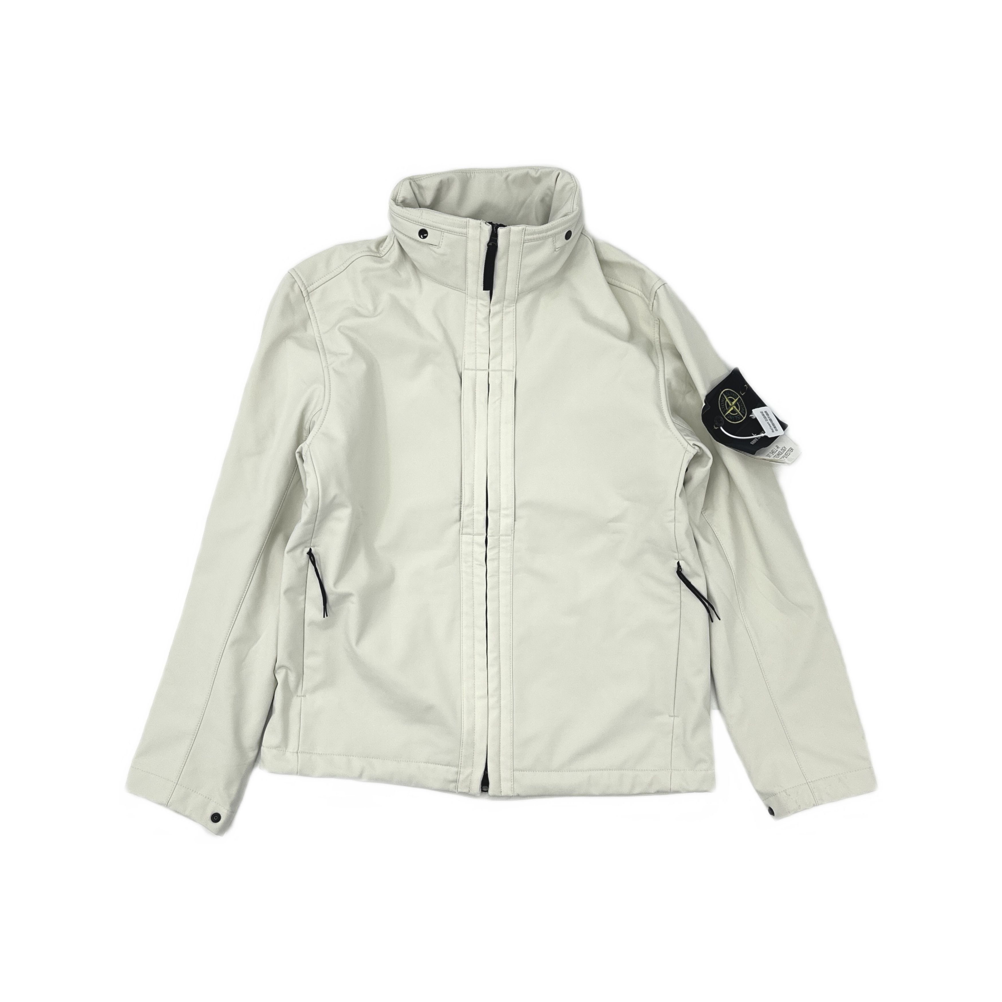 Stone Island STONE ISLAND Soft Shell Jacket Beige Size M Size US M / EU 48-50 / 2 - 1 Thumbnail