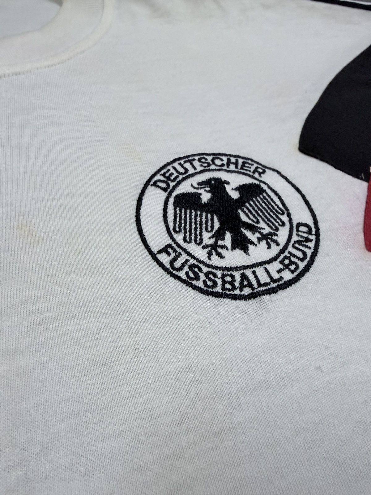 Adidas Vtg🔥90’s Maglia Calcio Germany Adidas Deutschaland Size US XXL / EU 58 / 5 - 21 Thumbnail