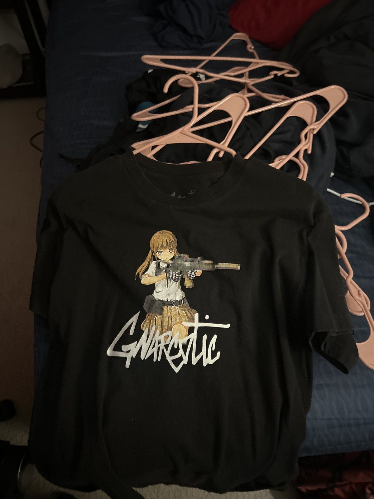 Gnarcotic Gnarcotic Anime Shooter Girt Tee Size US M / EU 48-50 / 2 - 2 Thumbnail