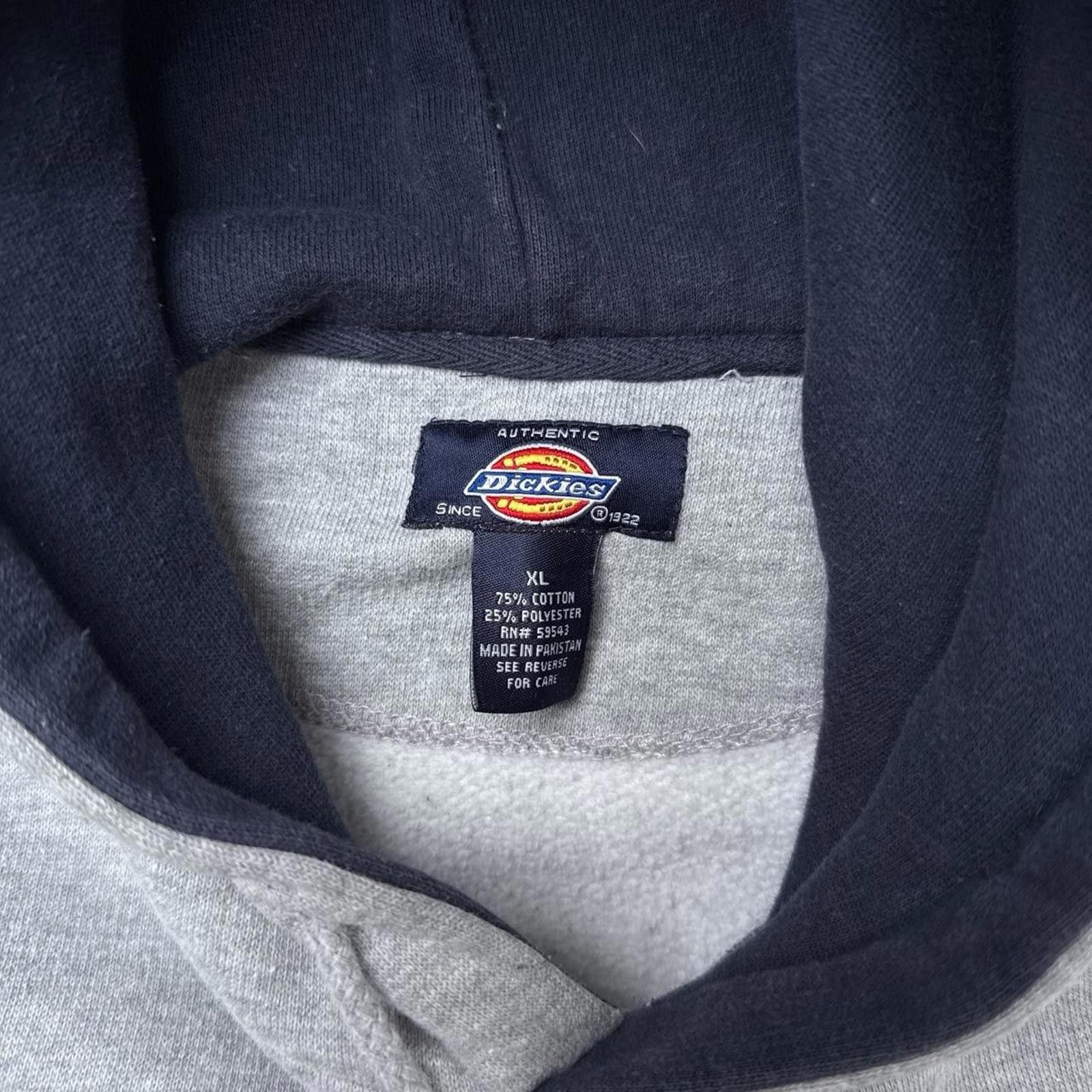 Dickies Y2K Dickies Gray Vintage Hoodie Jacket Size US XL / EU 56 / 4 - 8 Thumbnail