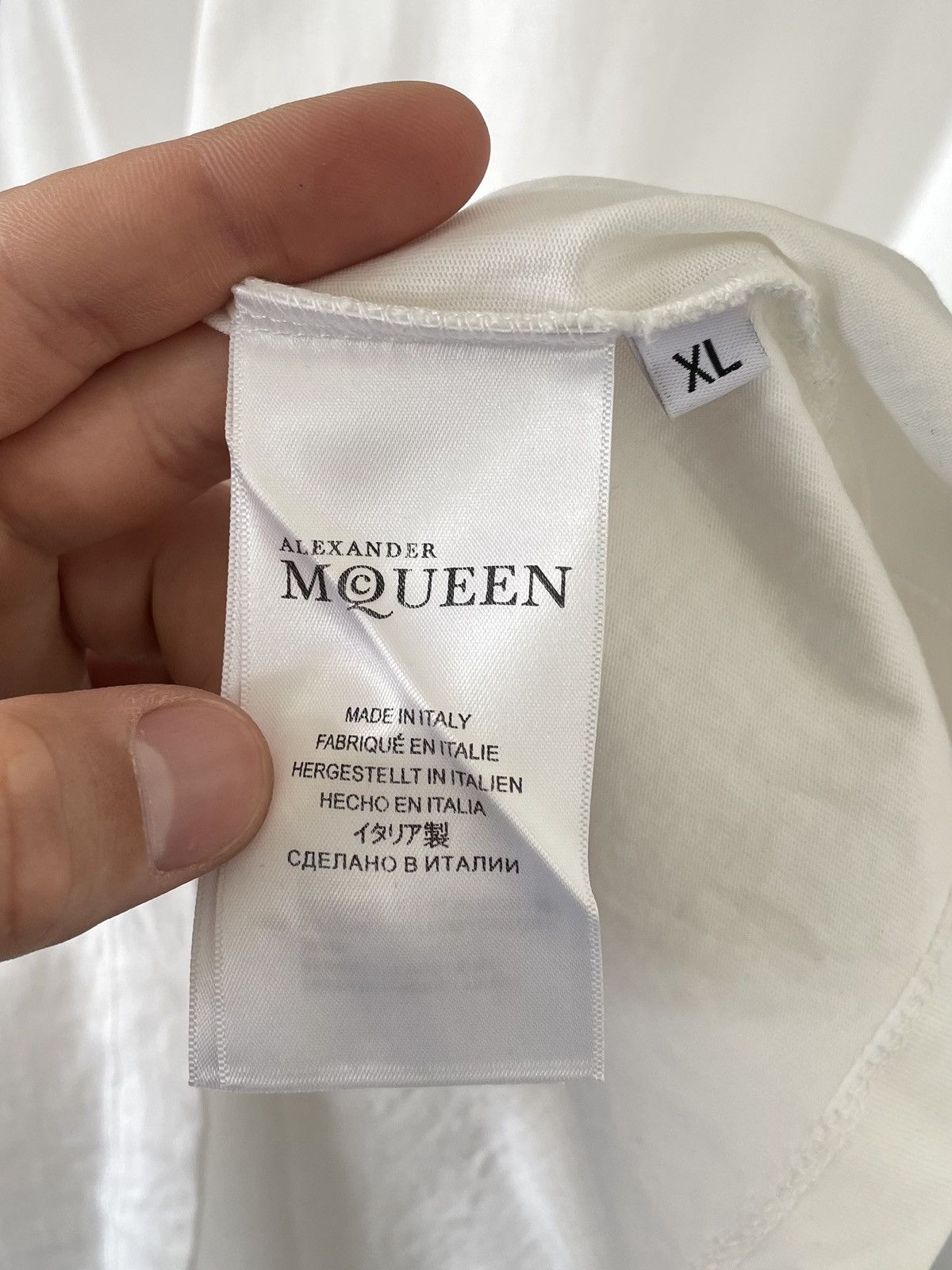 Alexander McQueen Alexander McQueen Polo Shirt – Size XL – Made in Italy Size US XL / EU 56 / 4 - 12 Thumbnail