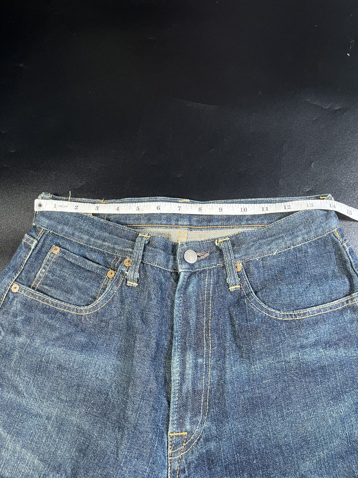 45rpm × Japanese Brand × Kapital Japanese 45RPM distressed Jeans Size US 30 / EU 46 - 12 Thumbnail