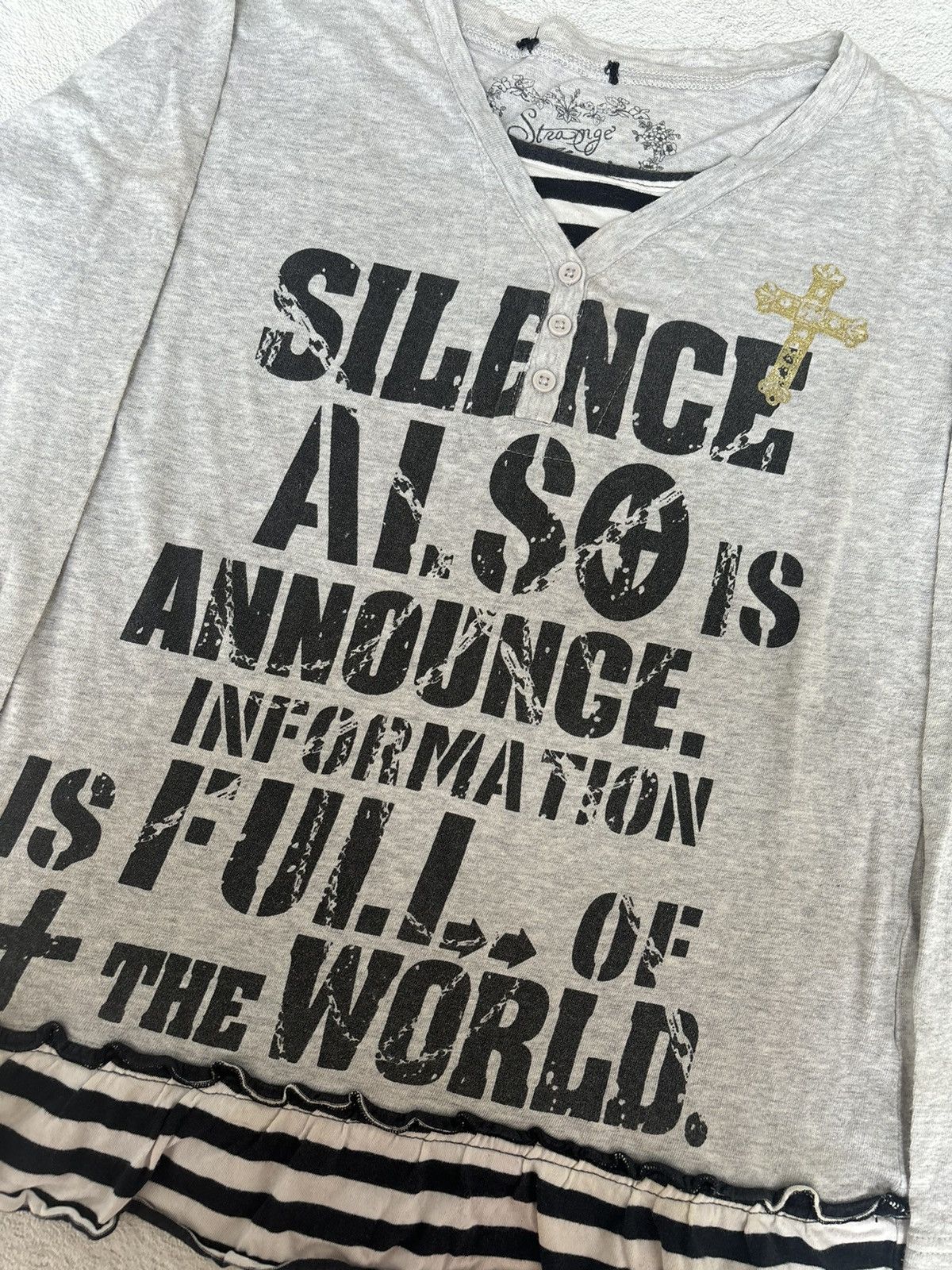 Hysteric Glamour Y2k strange heaven ifsixwasnine punk style longsleeve Size M / US 6-8 / IT 42-44 - 3 Thumbnail