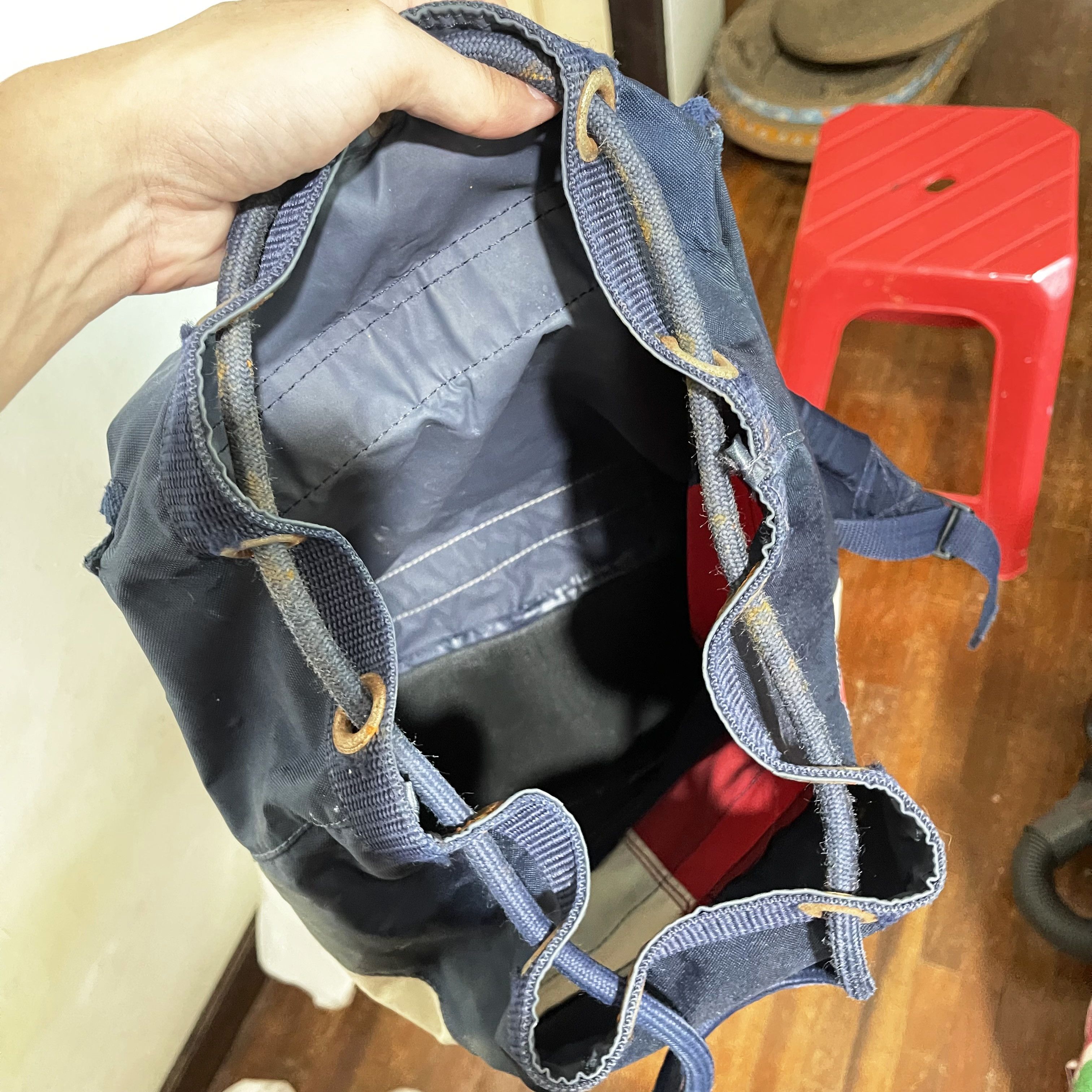 Tommy Hilfiger Vintage 90s Tommy Hilfiger Backpack Size ONE SIZE - 7 Thumbnail