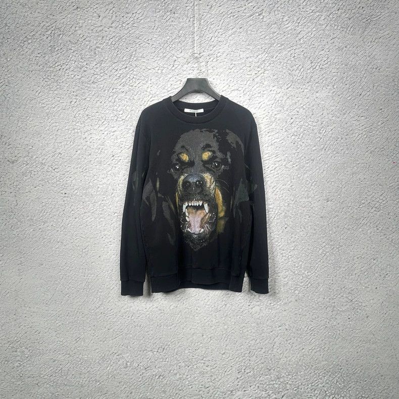 Givenchy Givenchy GVC Classic Dog Head Printed Crewneck Hoodie Size US M / EU 48-50 / 2 - 1 Thumbnail