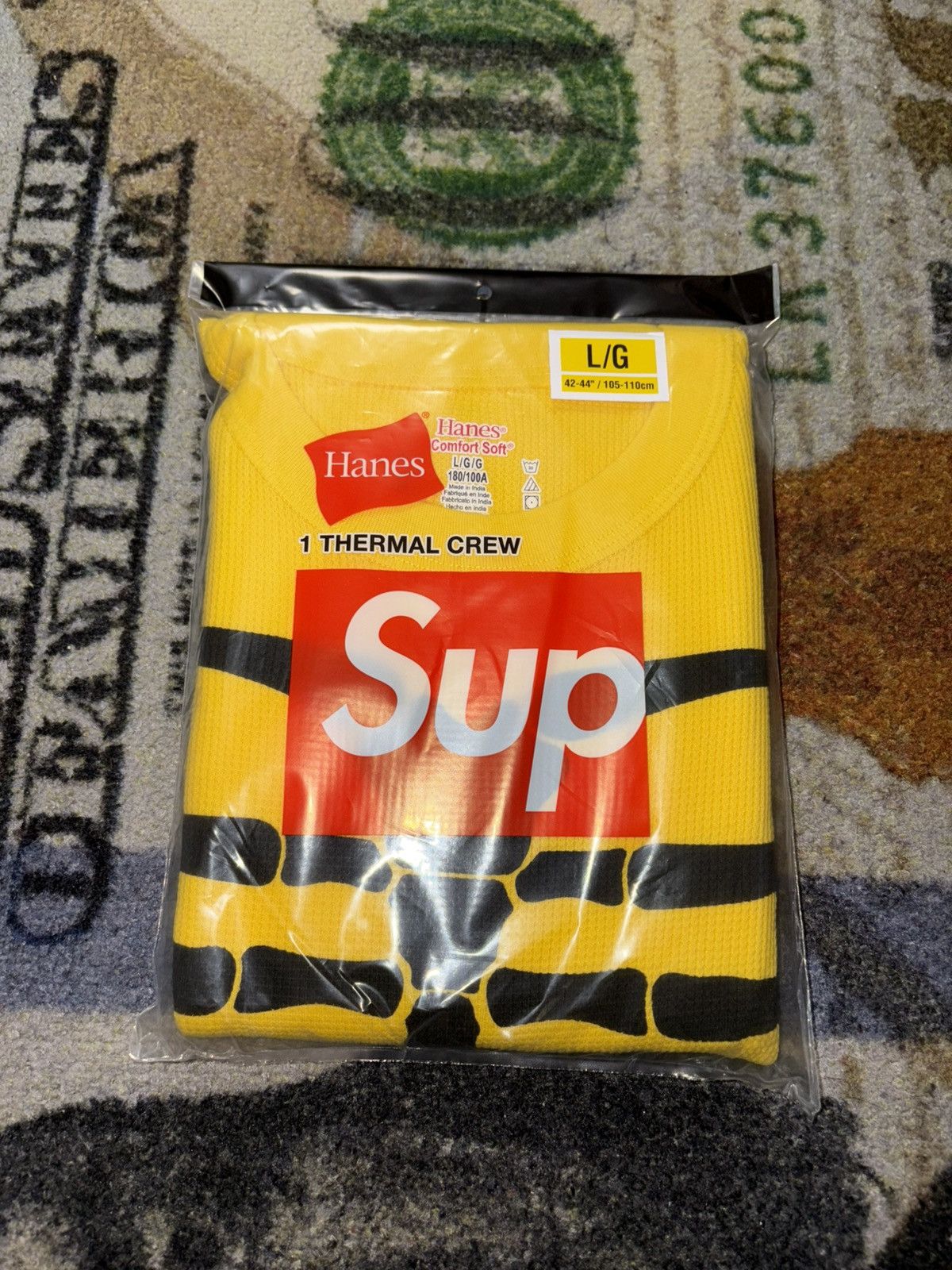 Hanes Supreme Thermal Crew | Grailed