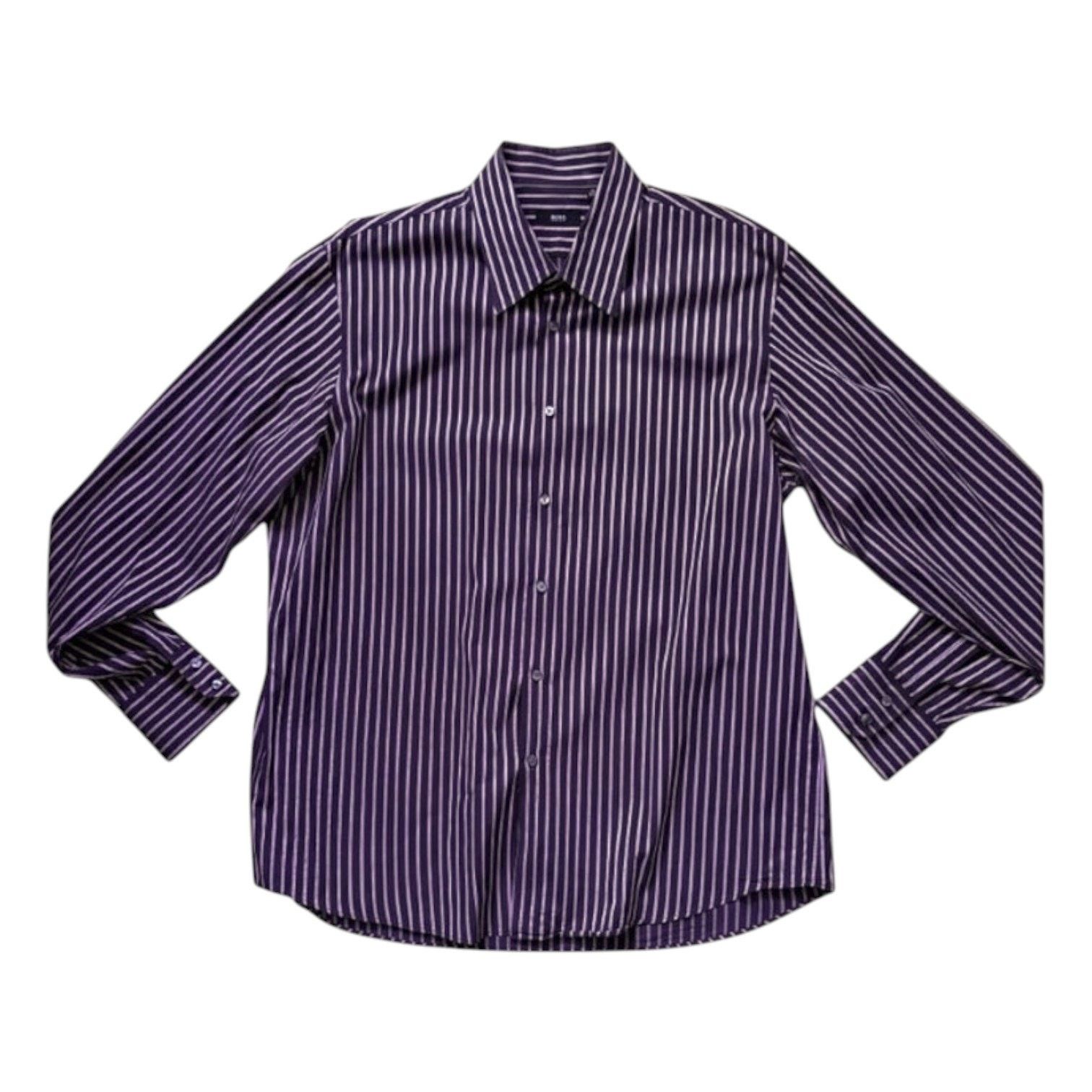 Hugo Boss Hugo Boss Purple Shirt | Size 18 Size US XXL / EU 58 / 5 - 1 Thumbnail