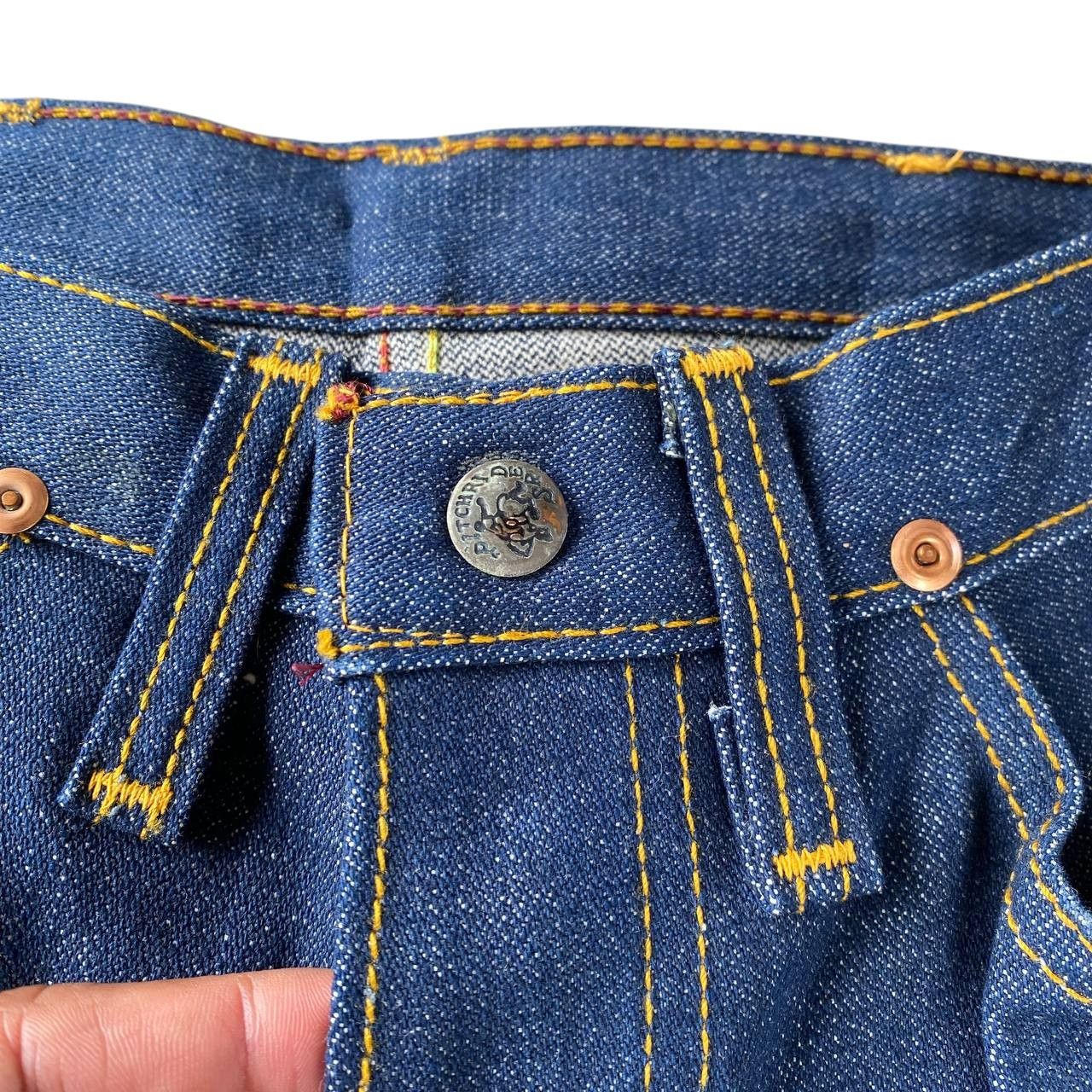 Vintage VERY RARE VINTAGE 60-70S PITCHRIDERS DENIM MADE IN CANADA Size US 28 / EU 44 - 16 Thumbnail