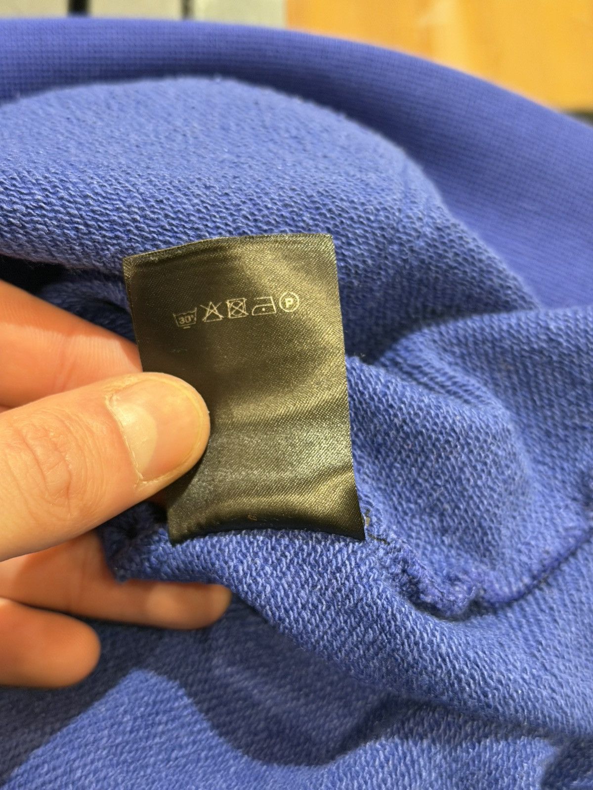Vetements VETEMENTS Logo Hoodie - Blue Size US S / EU 44-46 / 1 - 5 Thumbnail