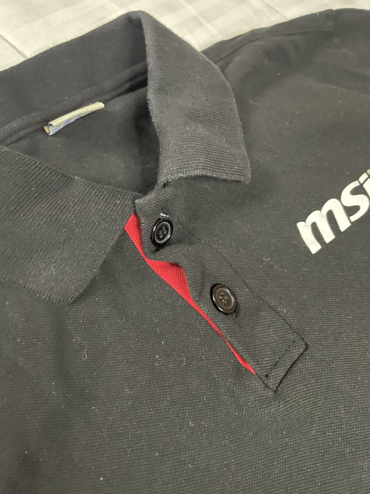The Game Vintage Rare Archive MSI Merch Uniform Big Dragon Polo Size US L / EU 52-54 / 3 - 10 Thumbnail