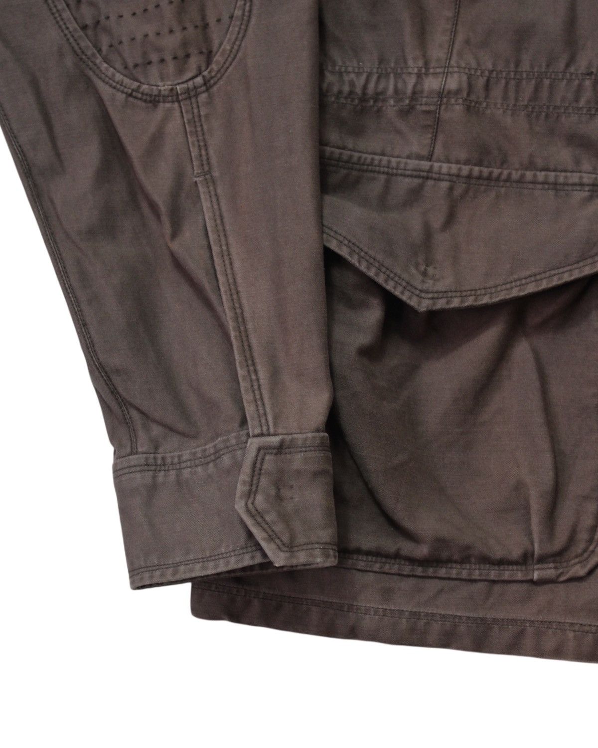 Paul Smith 2000S PAUL SMITH JEANS HEAVY SASHIKO FIELD JACKET Size US L / EU 52-54 / 3 - 3 Thumbnail