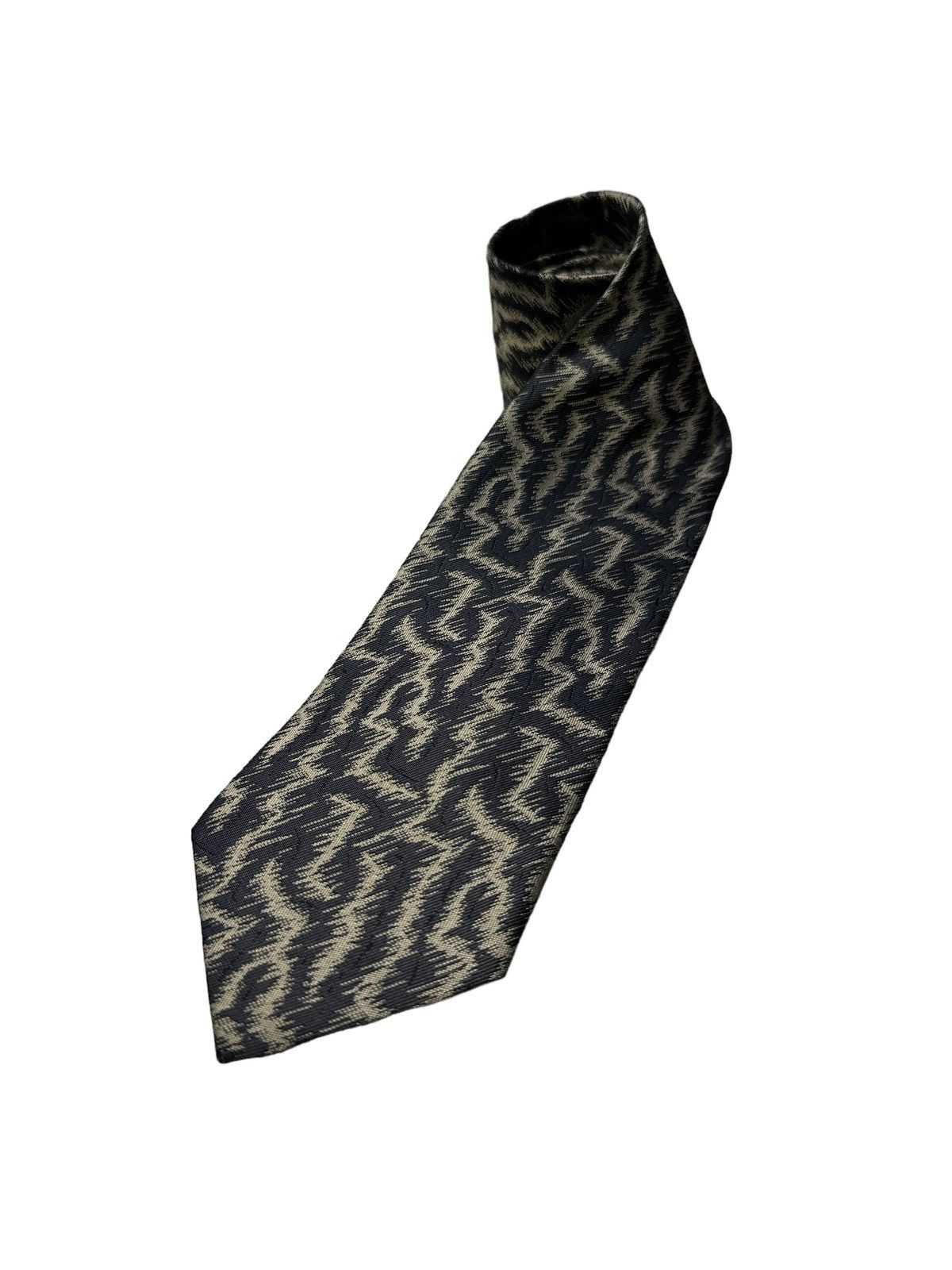 Issey Miyake × Vintage VINTAGE ISSEY MIYAKE ABSTRACT PATTERN NECK TIE Size ONE SIZE - 1 Thumbnail