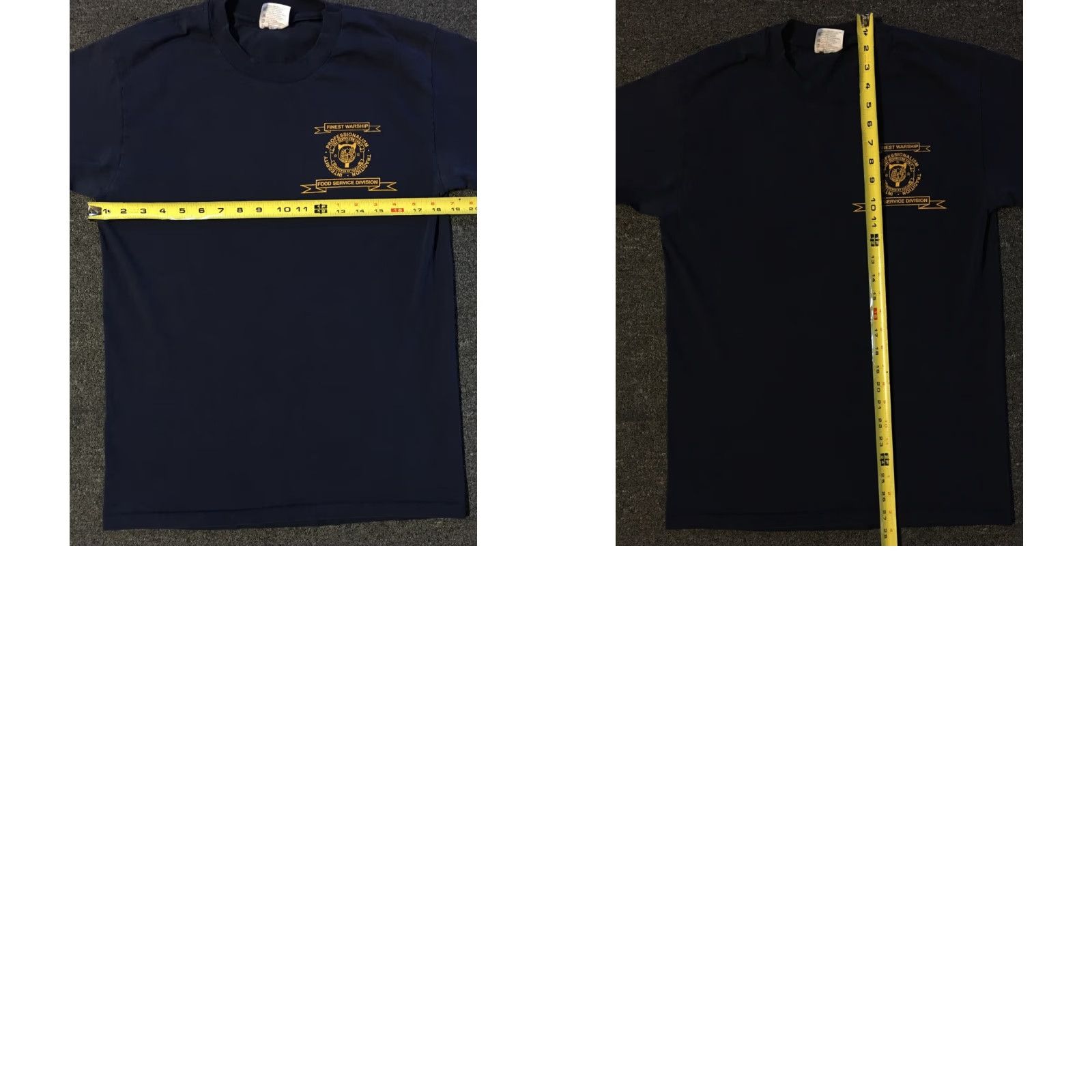 Vintage VINTAGE Navy USS Cleveland LPD-7 War Ship Food Service Shirt M Military Grunge Nike Shirt Size US M / EU 48-50 / 2 - 8 Thumbnail