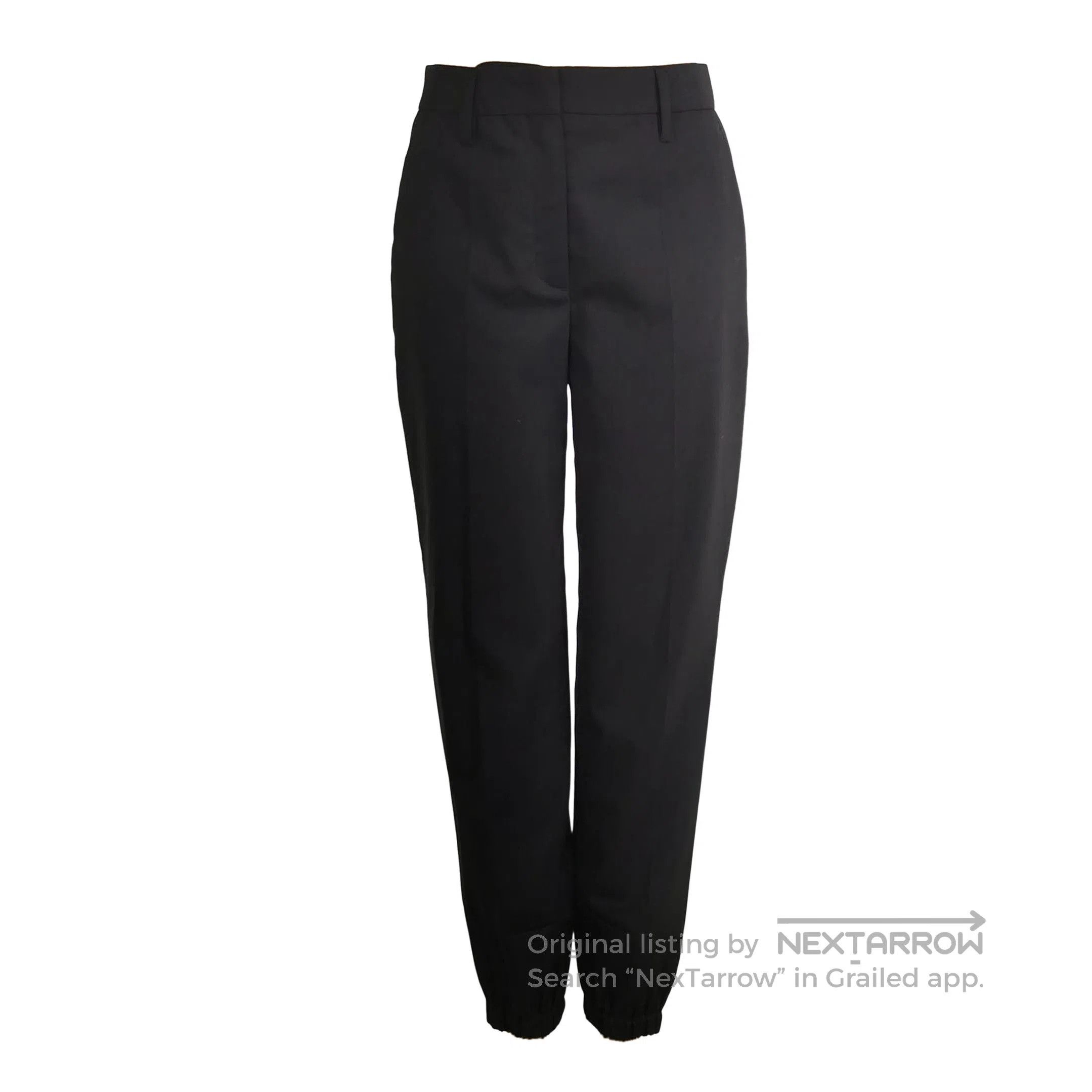 Prada Prada Black Wool Blend Long Trousers Size 36 . Size 35" - 1 Thumbnail