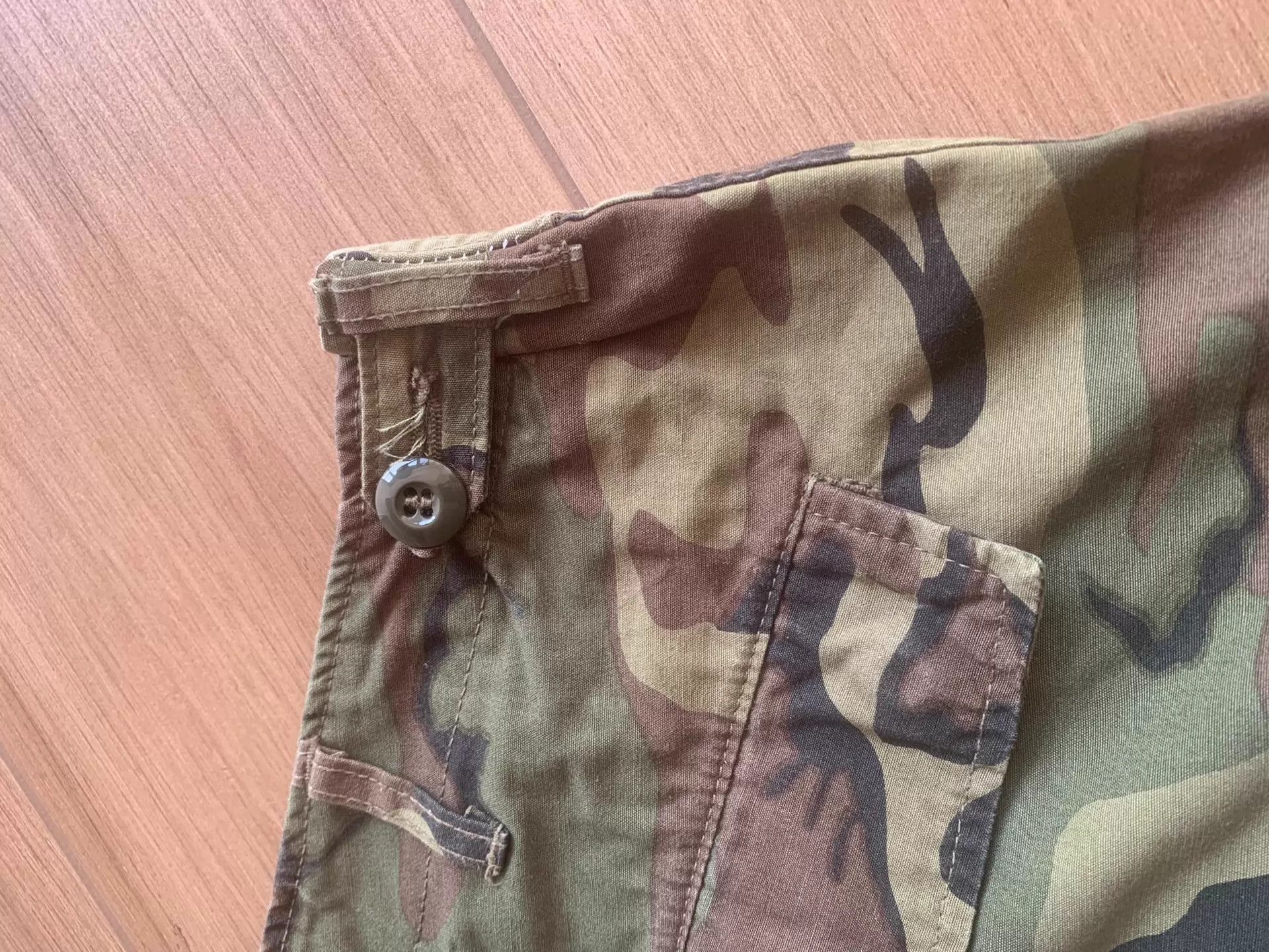The Real McCoy's The Real McCoy's Camo Cotton Military Pocket Shorts XL Size US 36 / EU 52 - 7 Thumbnail