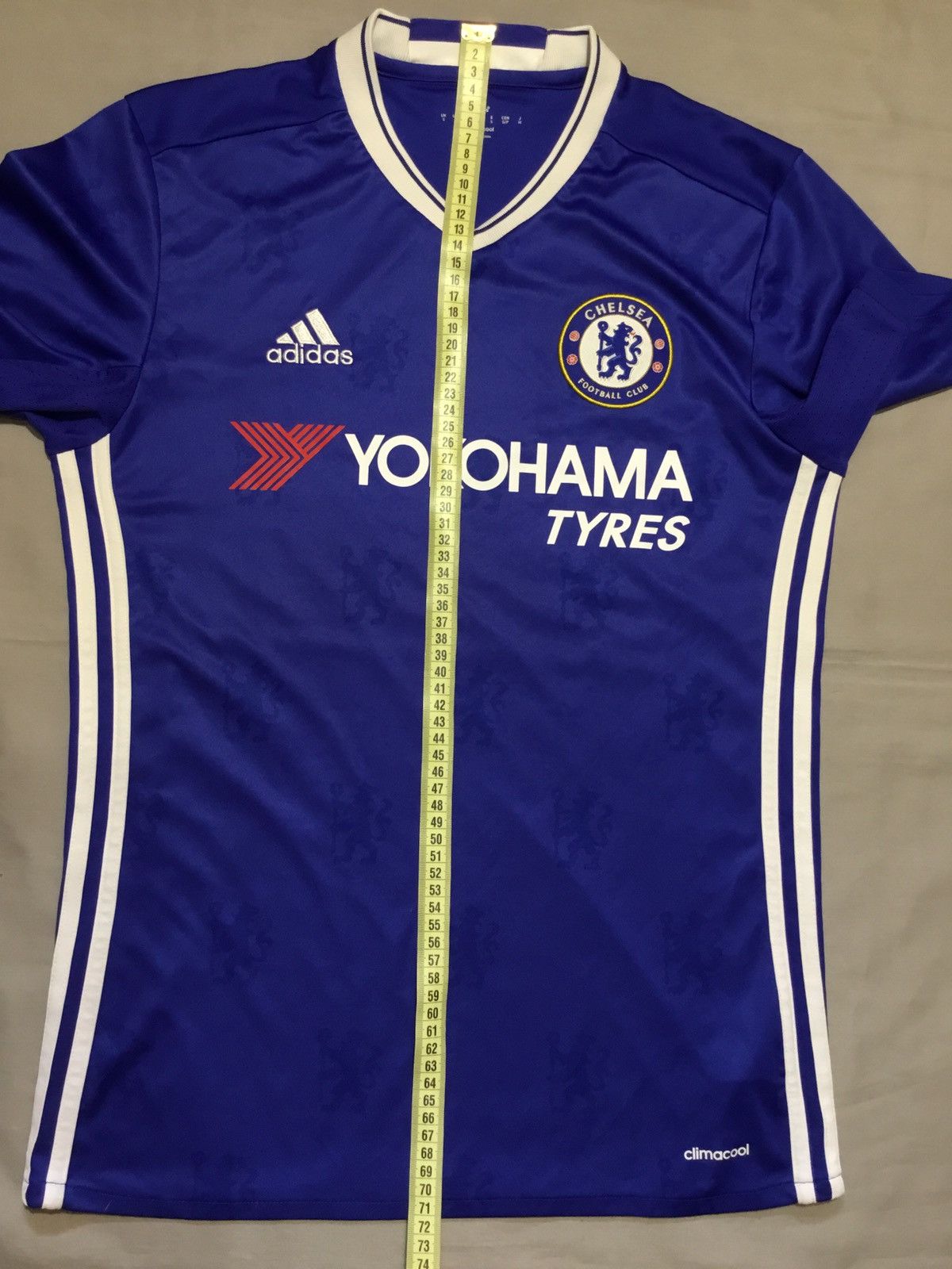 Adidas CHELSEA ENGLAND 2016/2017 HOME FOOTBALL SHIRT JERSEY SIZE S Size US S / EU 44-46 / 1 - 7 Thumbnail