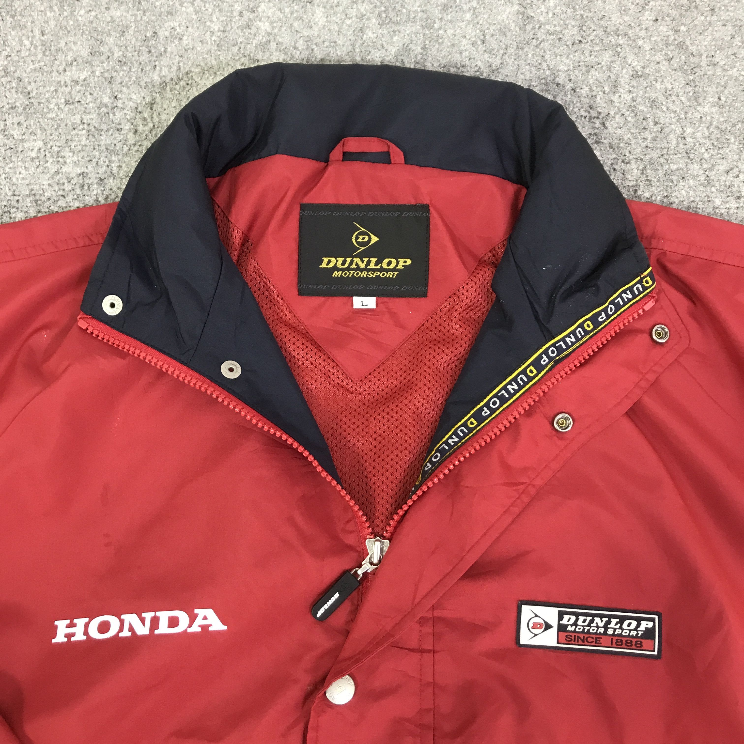 Dunlop honda x dunlop racing motorspport jacket Size US L / EU 52-54 / 3 - 10 Thumbnail