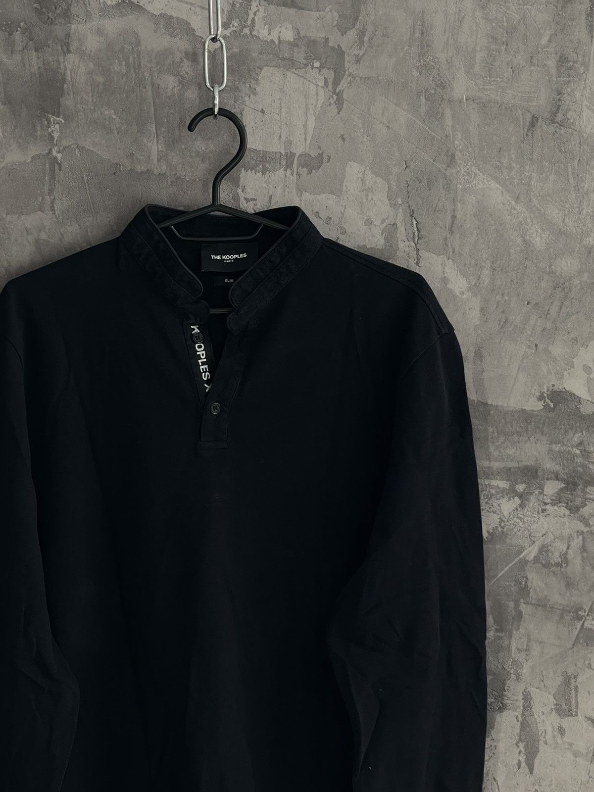The Kooples The Kooples Long Sleeve Polo Knit T shirt Luxury Old Money Size US XL / EU 56 / 4 - 4 Thumbnail