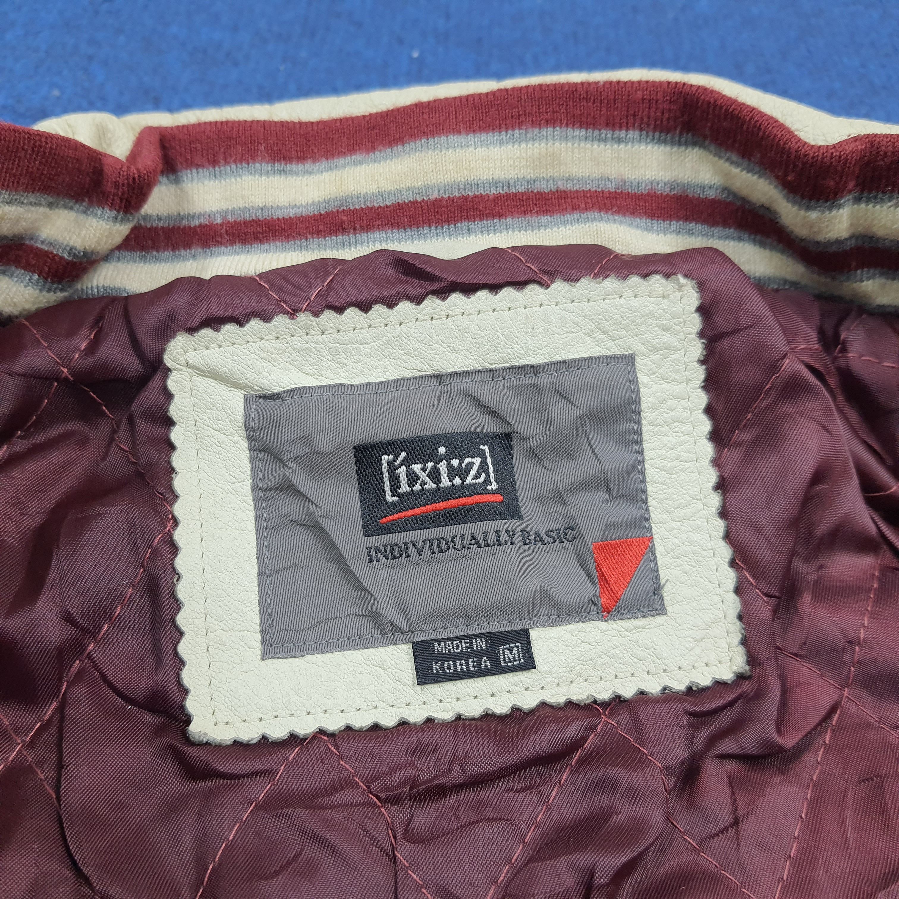 Vintage [ixi:z] Wool Leather Baseball Bomber Retro 90s Urban C295N22 Size US M / EU 48-50 / 2 - 12 Thumbnail
